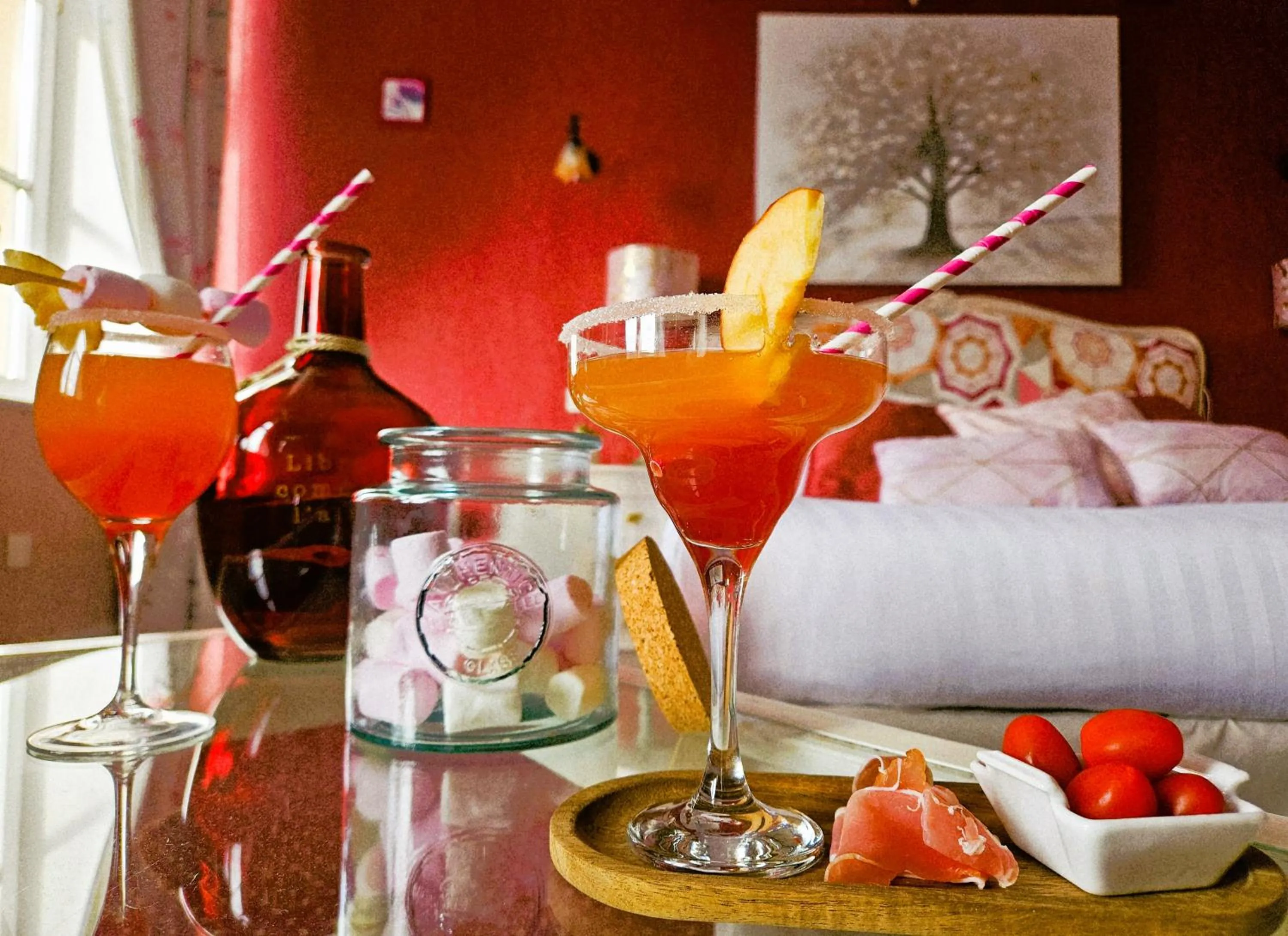 Lounge or bar in Châtellerie De Schoebeque