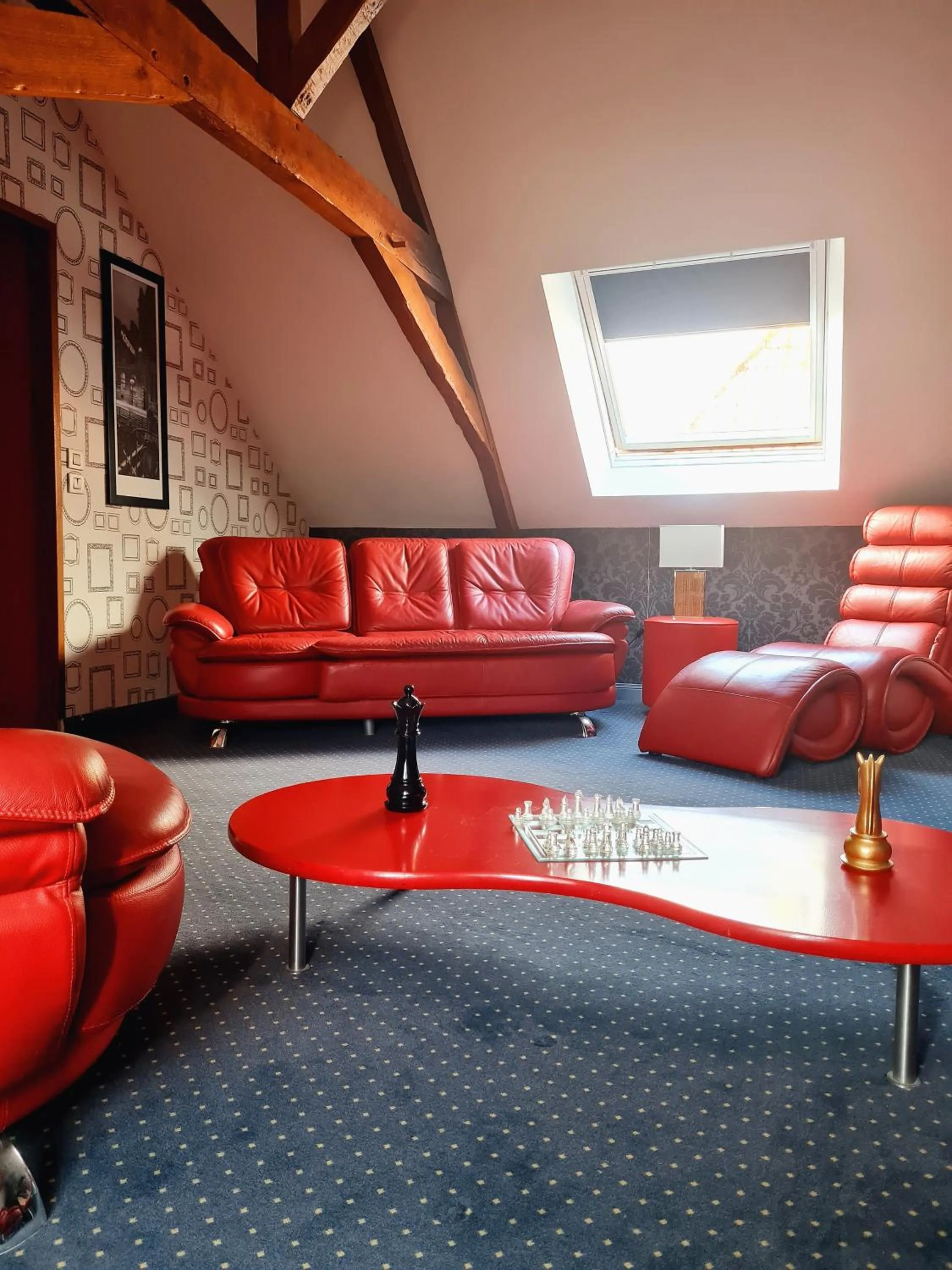 Seating area in Châtellerie De Schoebeque