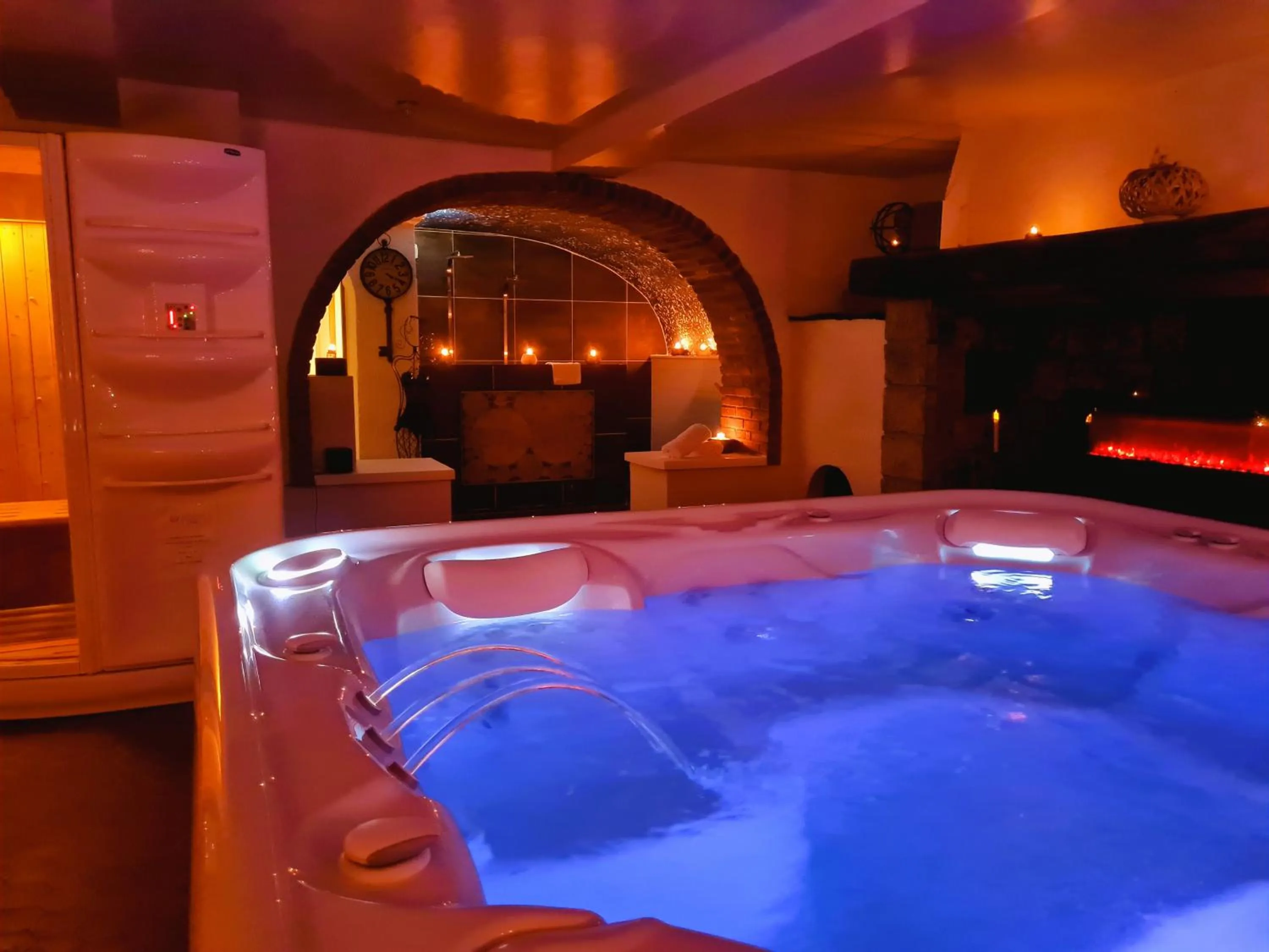 Sauna in Châtellerie De Schoebeque