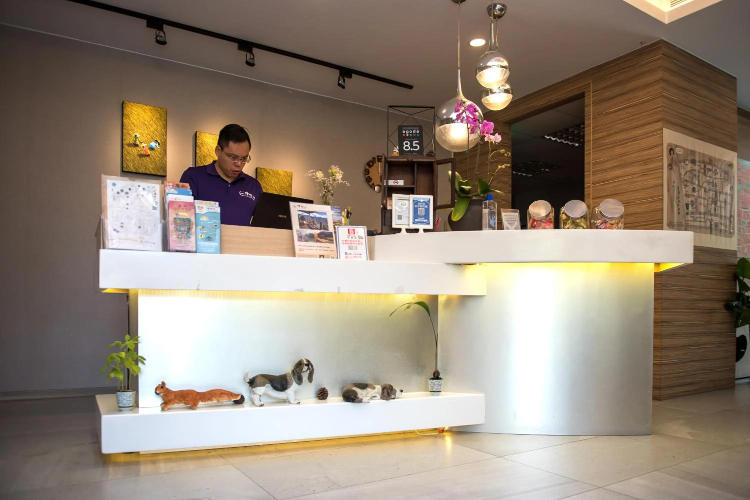 Lobby or reception in Tainan Julie's Garden 峰情文旅