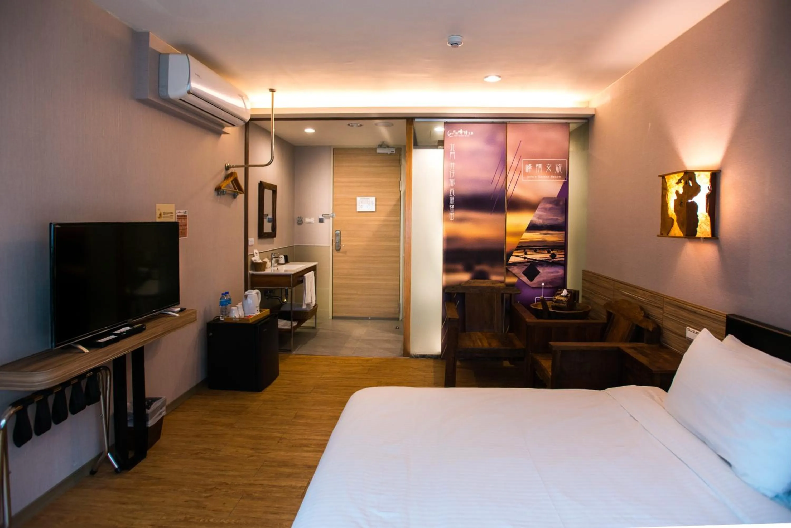 Communal lounge/ TV room in Tainan Julie's Garden 峰情文旅