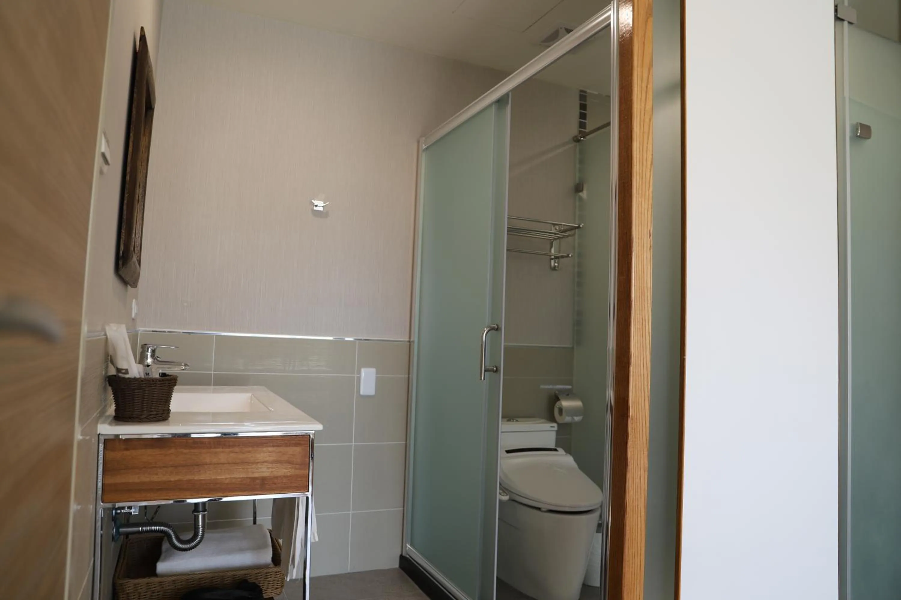 Bathroom in Tainan Julie's Garden 峰情文旅