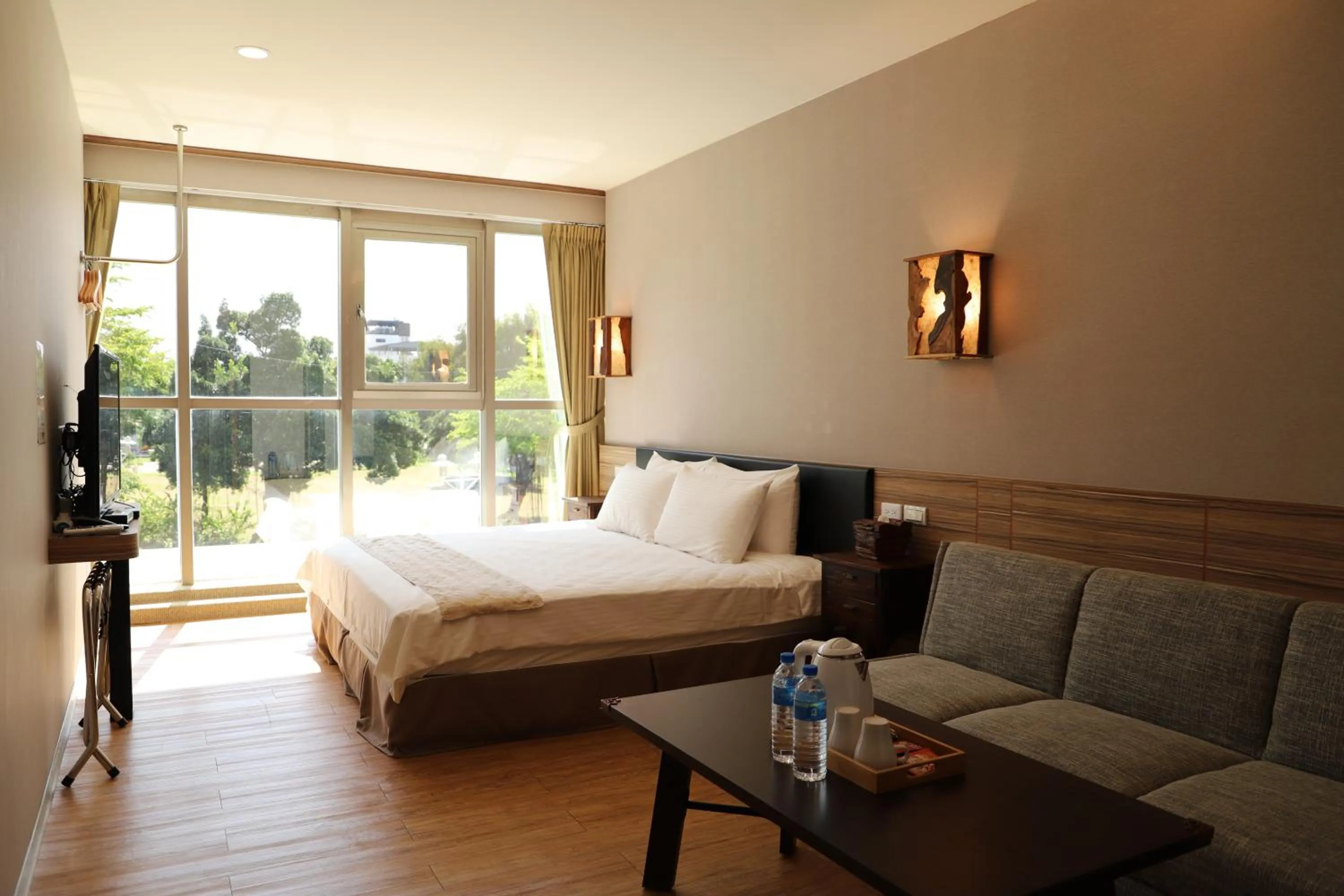 Living room in Tainan Julie's Garden 峰情文旅