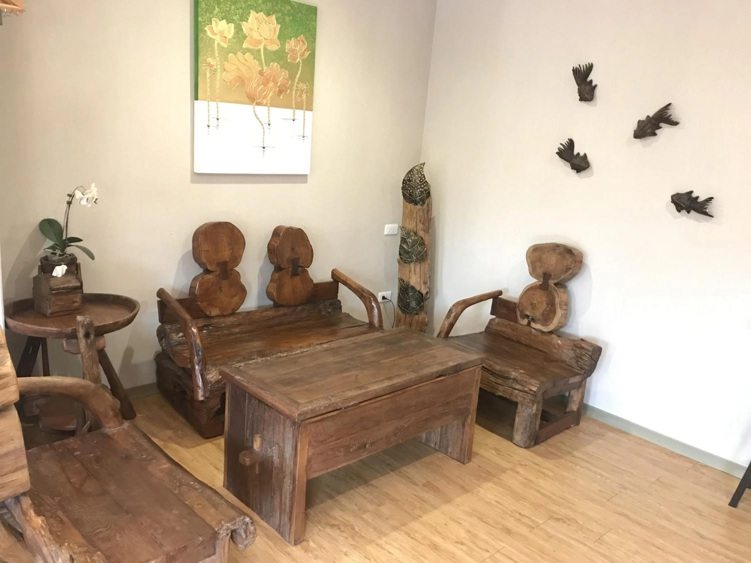 Living room in Tainan Julie's Garden 峰情文旅