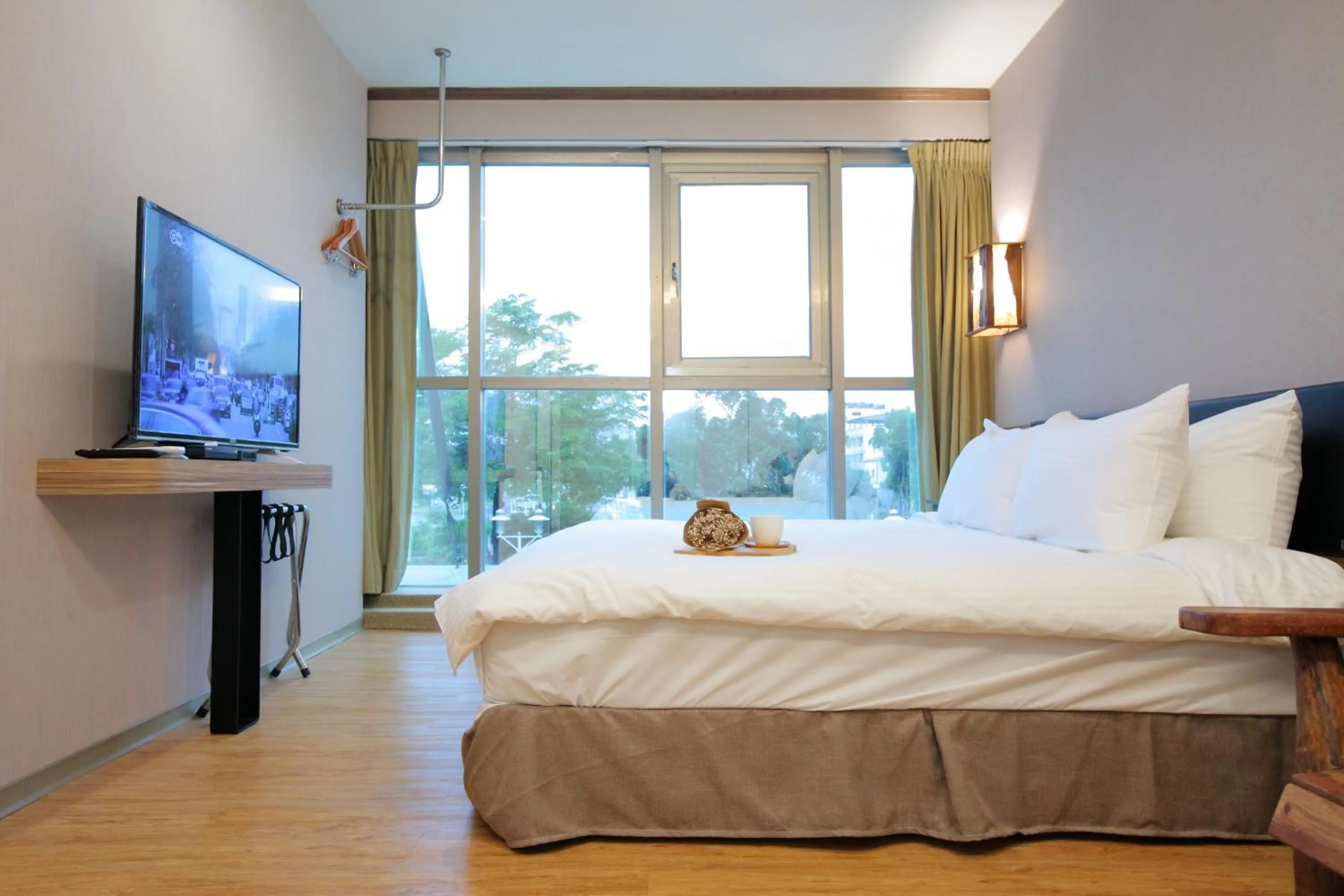 Bed in Tainan Julie's Garden 峰情文旅