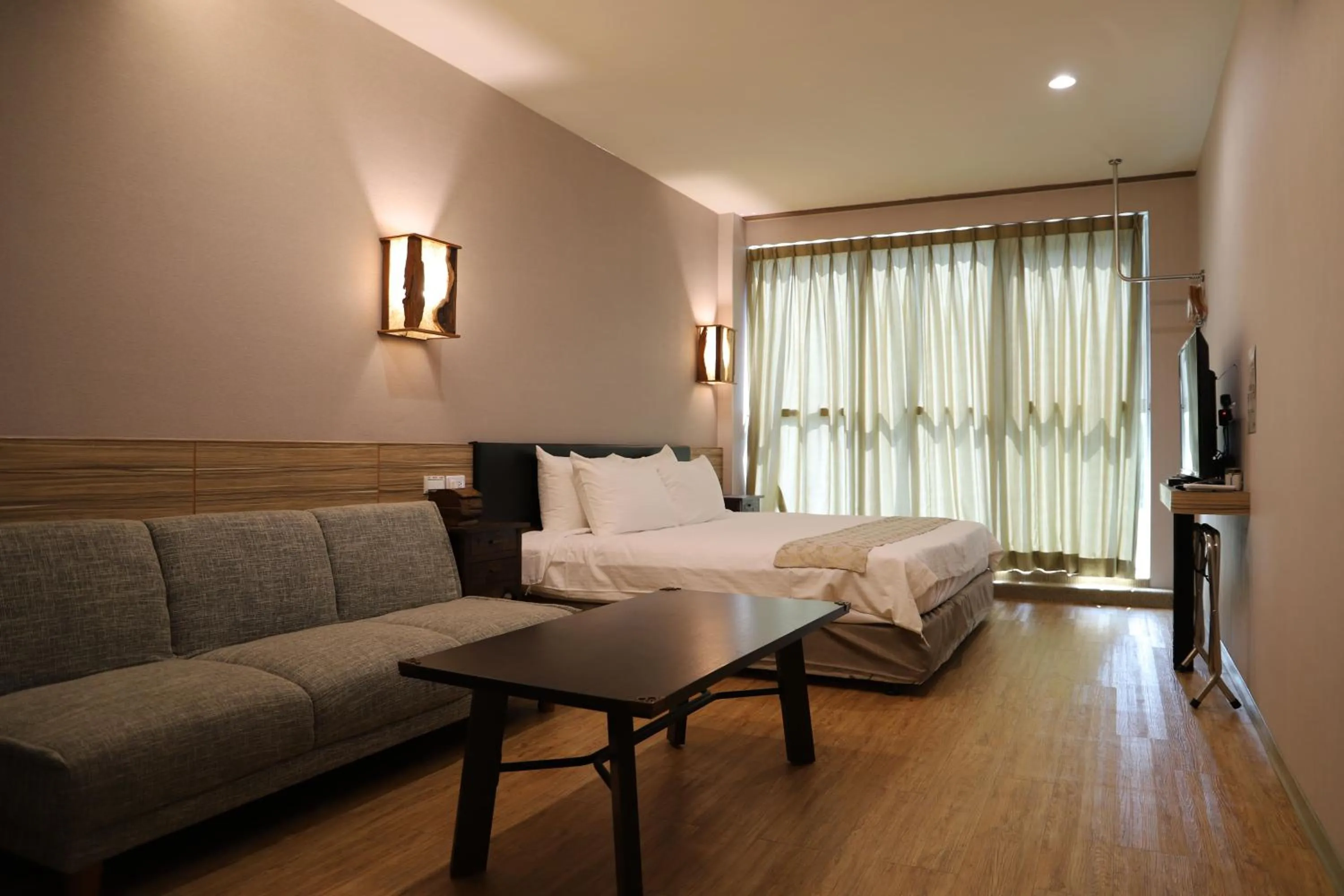 Bed in Tainan Julie's Garden 峰情文旅