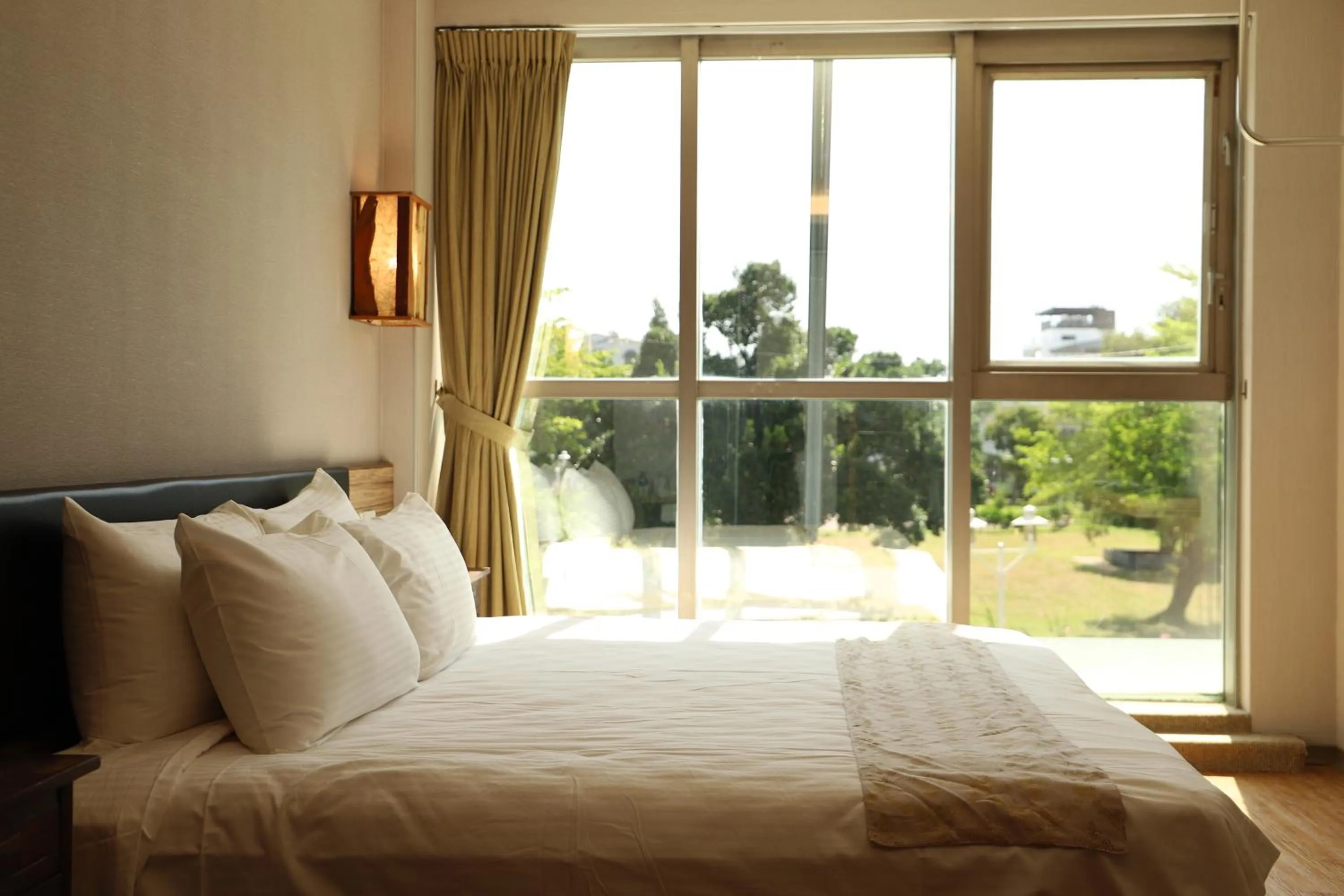 Bed in Tainan Julie's Garden 峰情文旅