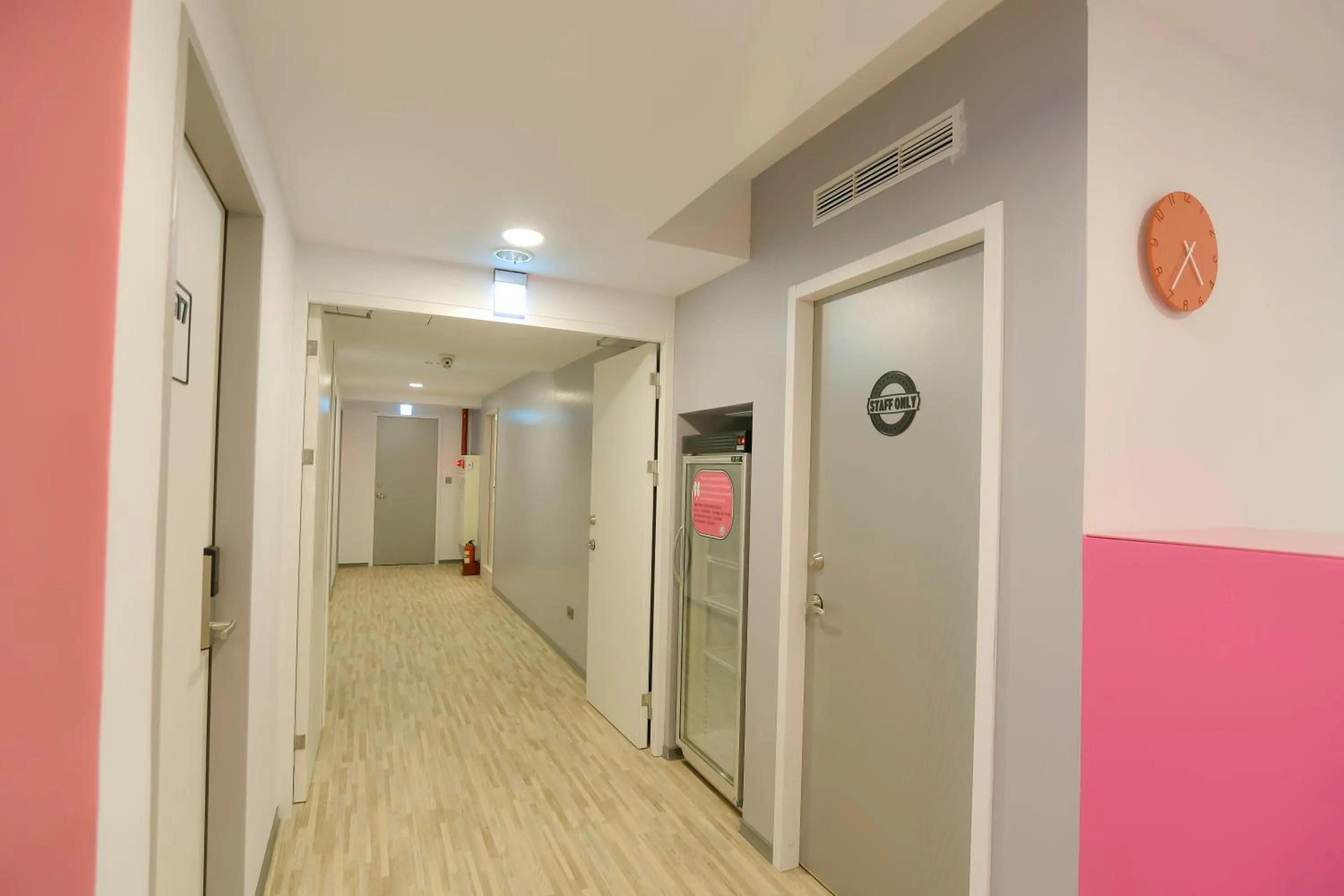 On site in Flyinn Hostel