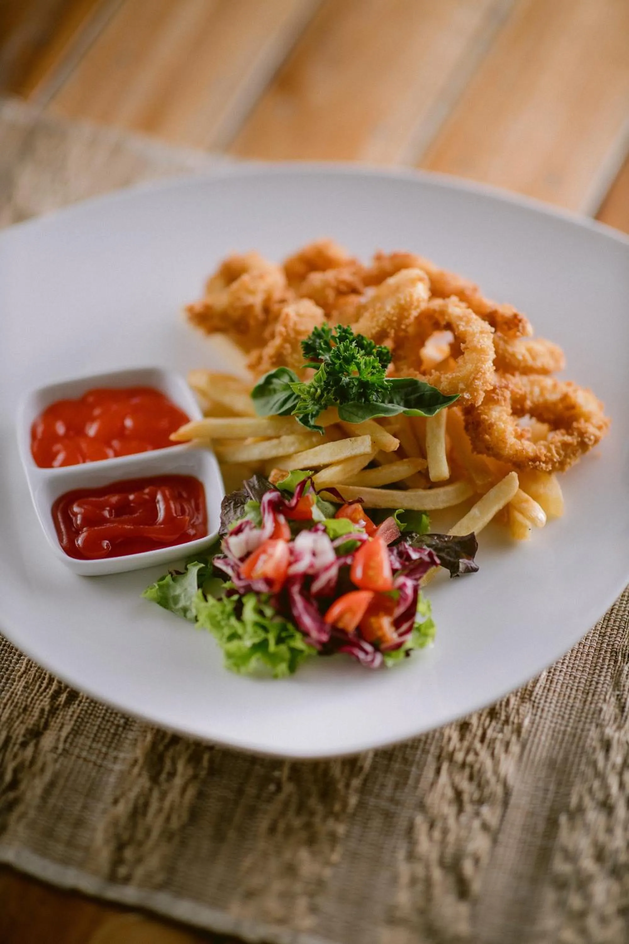 Food in La Berceuse Resort and Villa Nusa Dua by Taritiya Collection