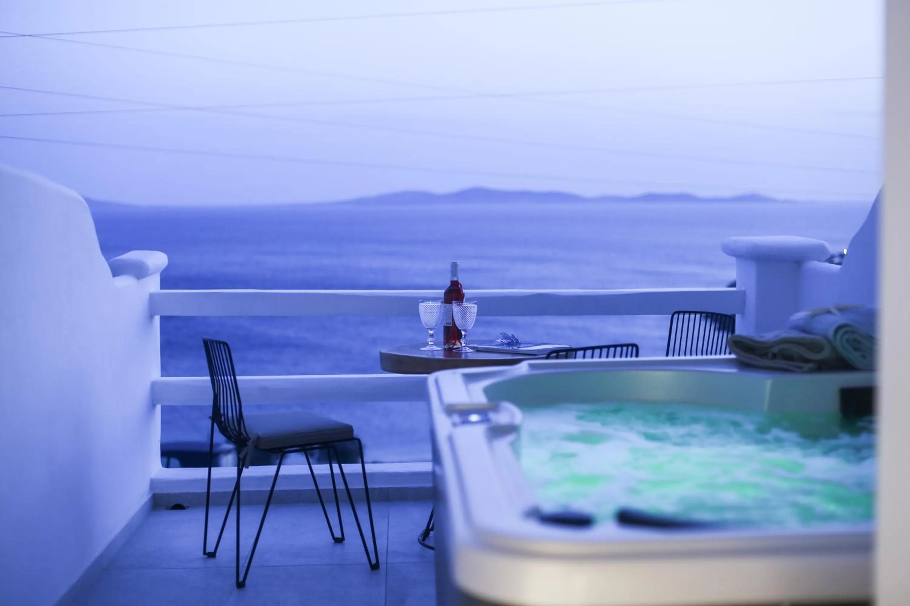 Patio in Villa Elina suites and more