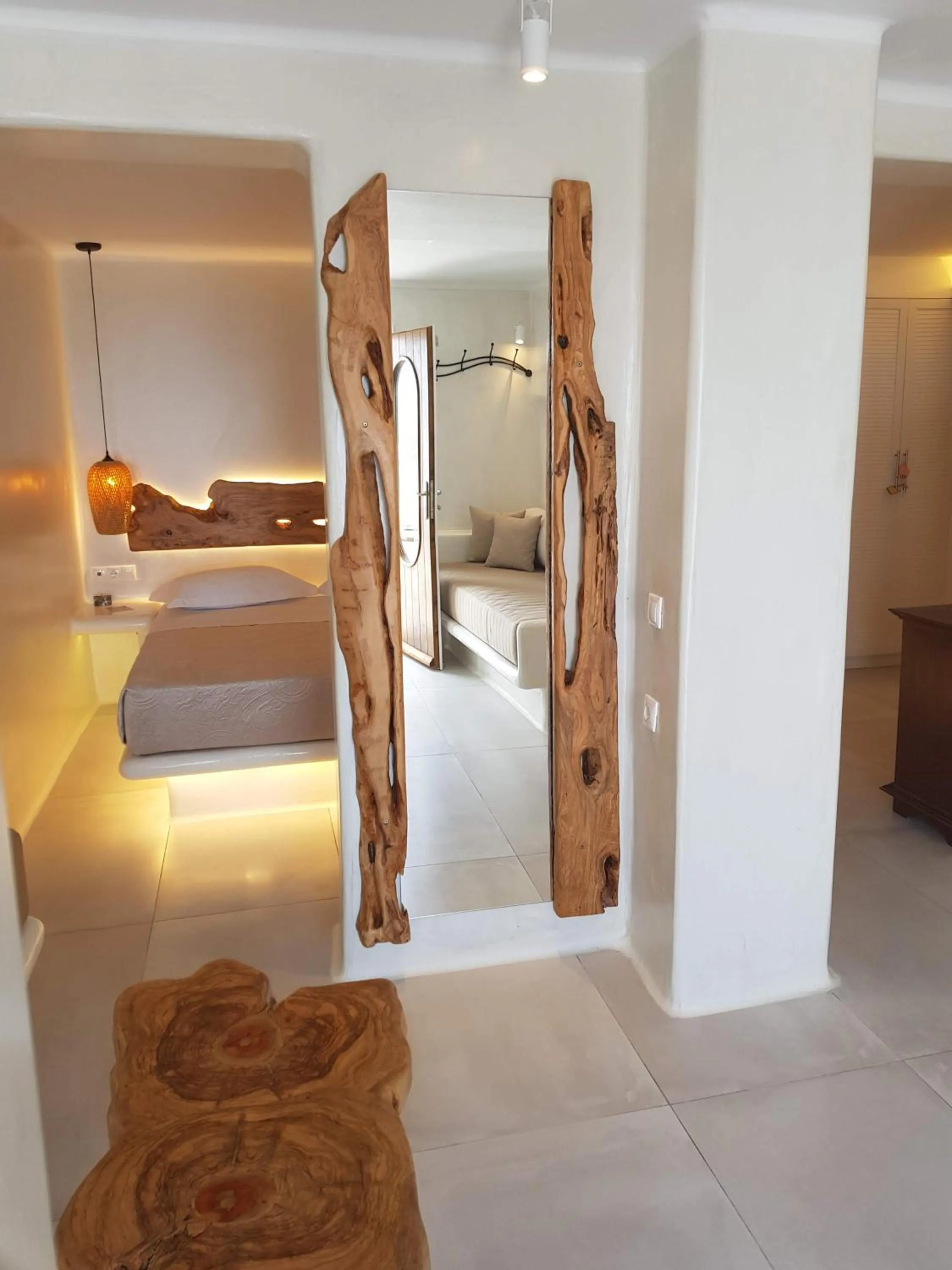 Property building, Bed in Villa Elina suites and more