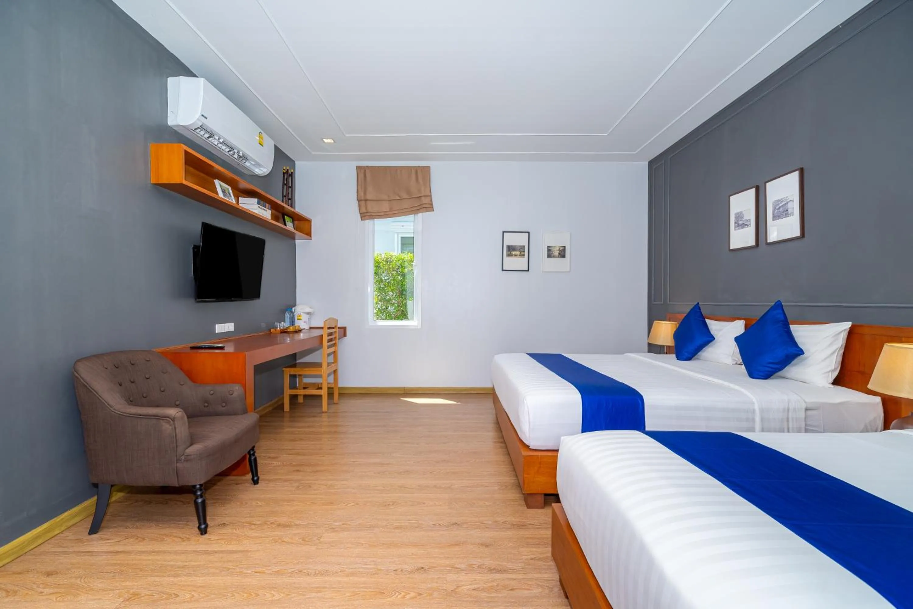 Bed in The Orchid Villa