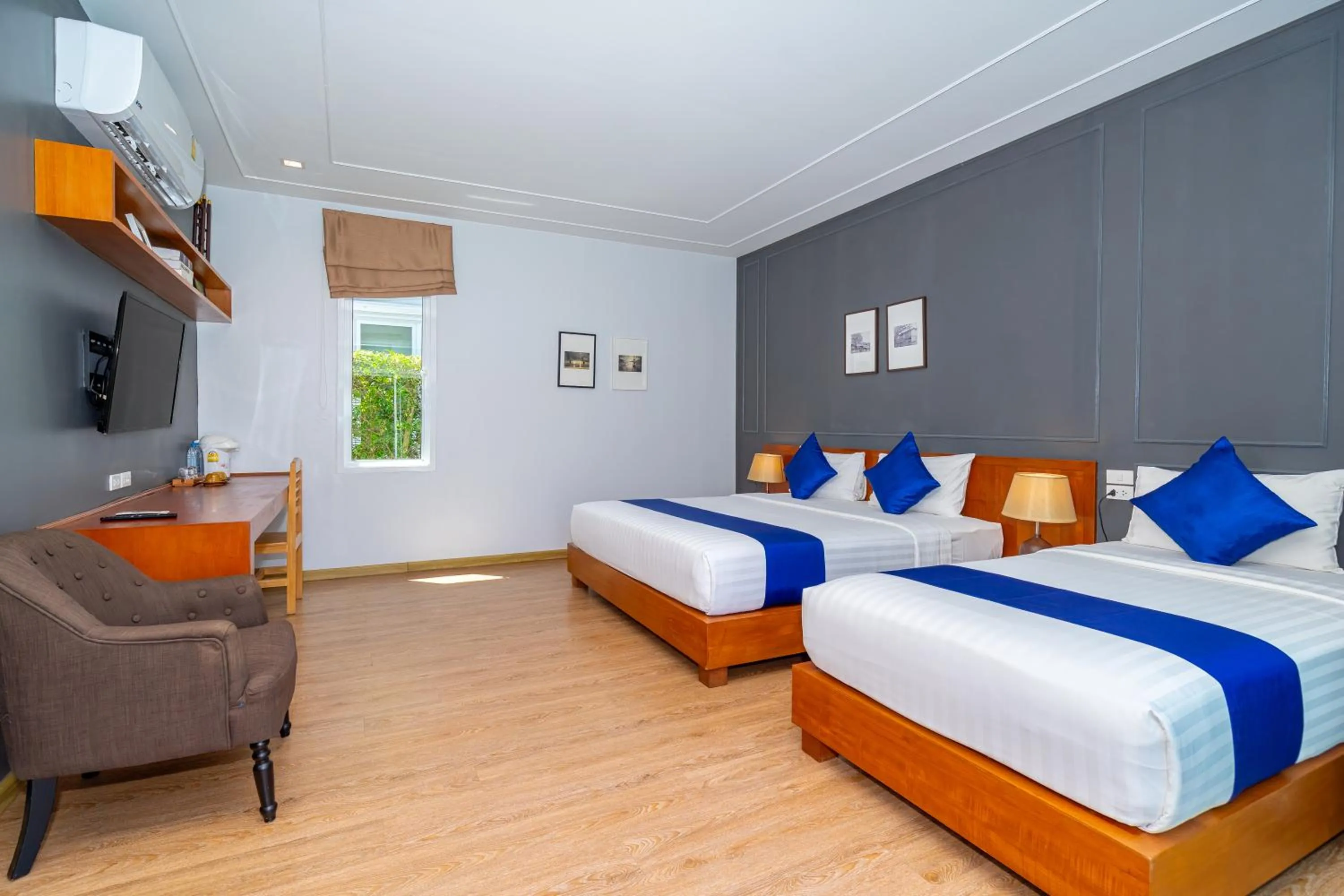 Photo of the whole room, Bed in The Orchid Villa