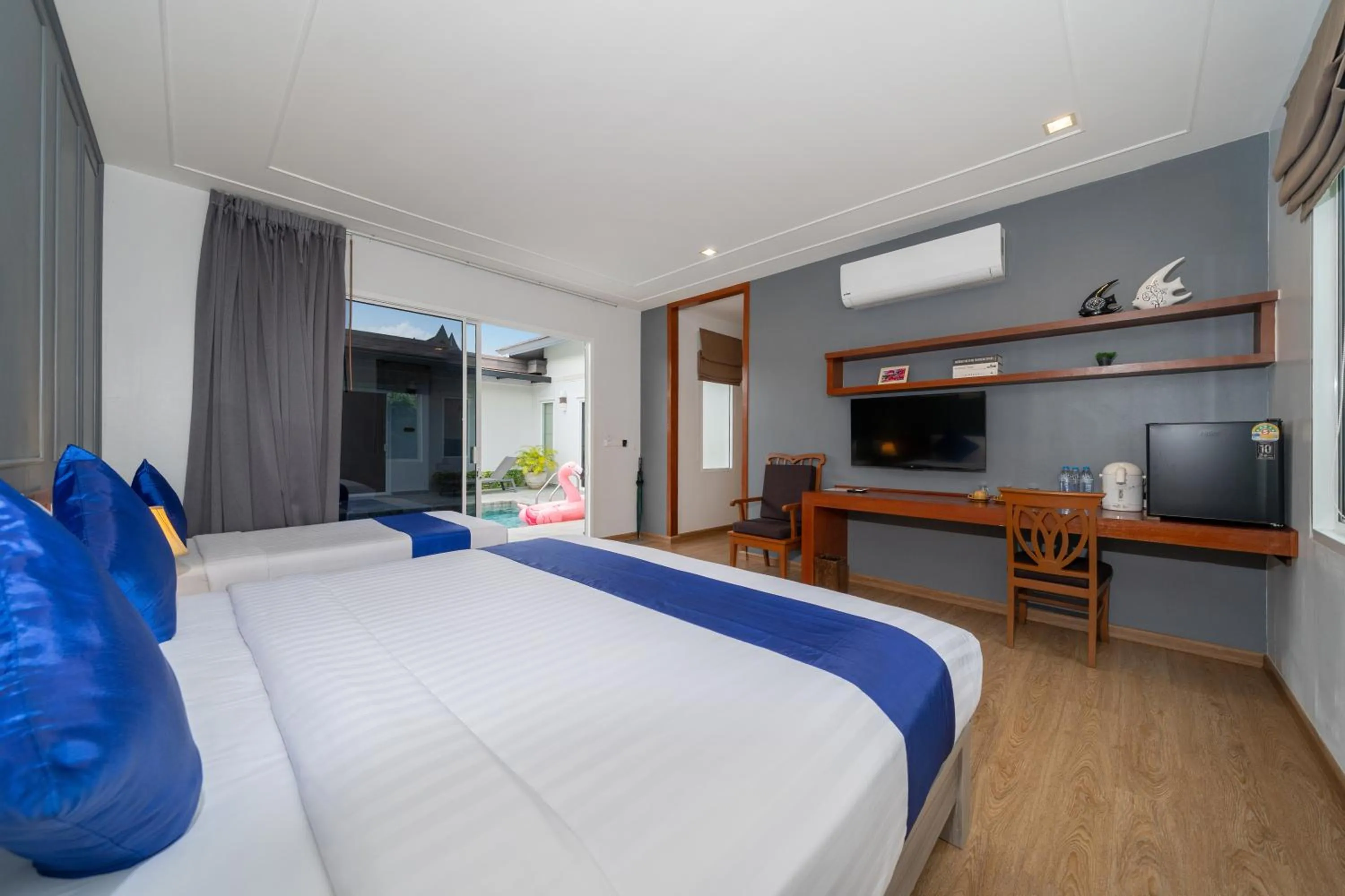 Bedroom, Bed in Phuket La Siesta Pool Villas & Pool Access Rooms