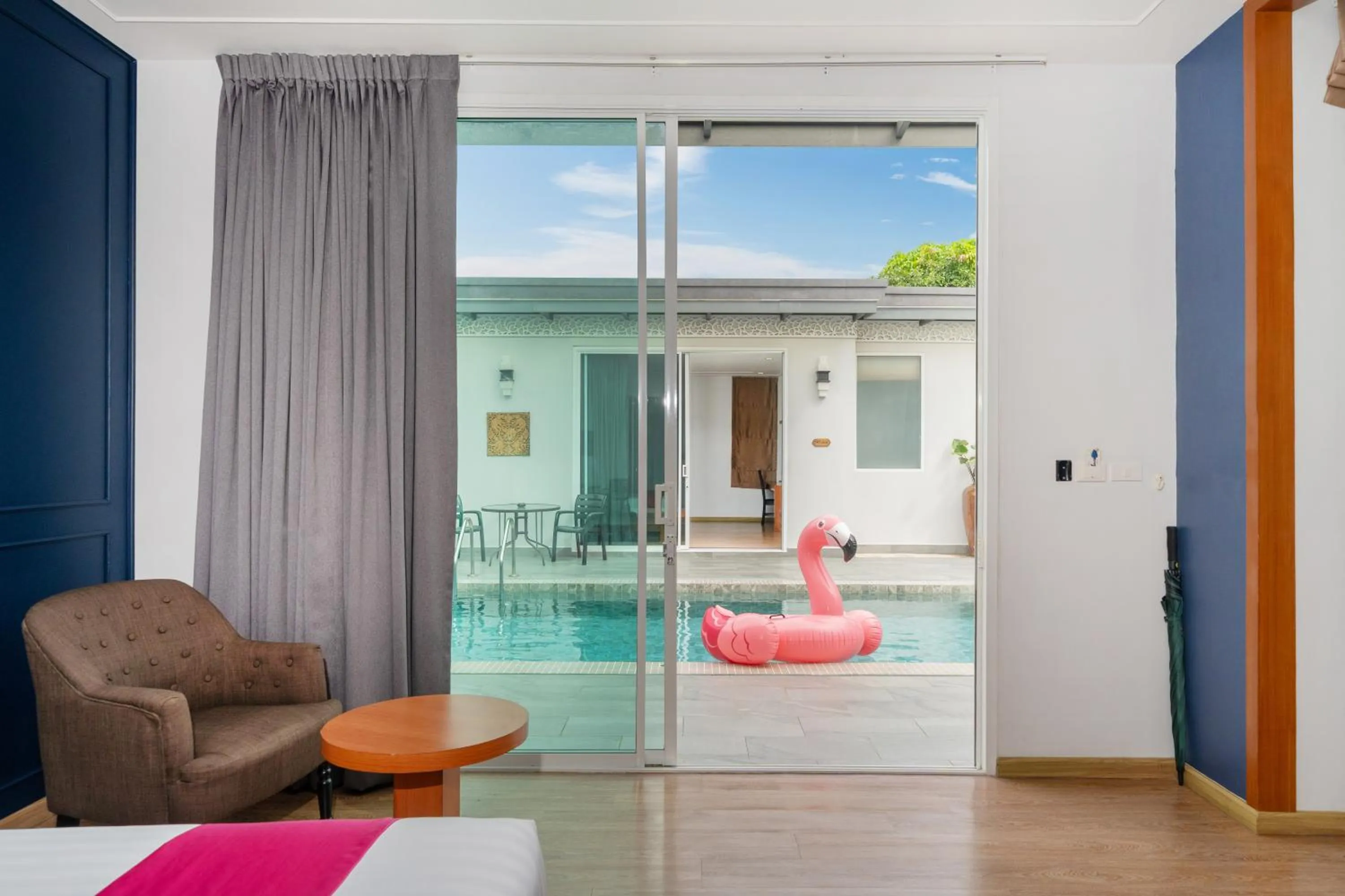 Bedroom in Phuket La Siesta Pool Villas & Pool Access Rooms