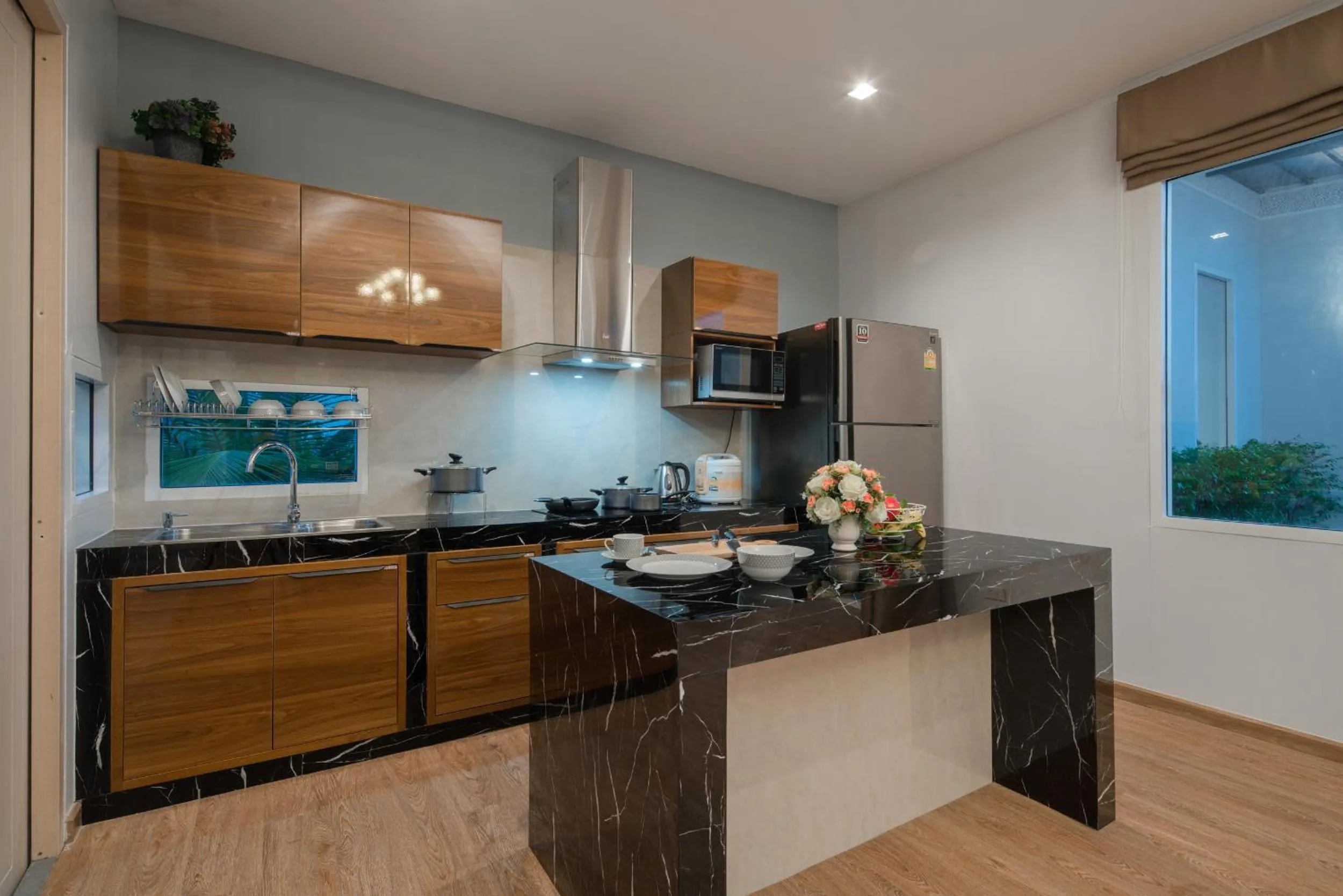 Kitchen or kitchenette in The Orchid Villa