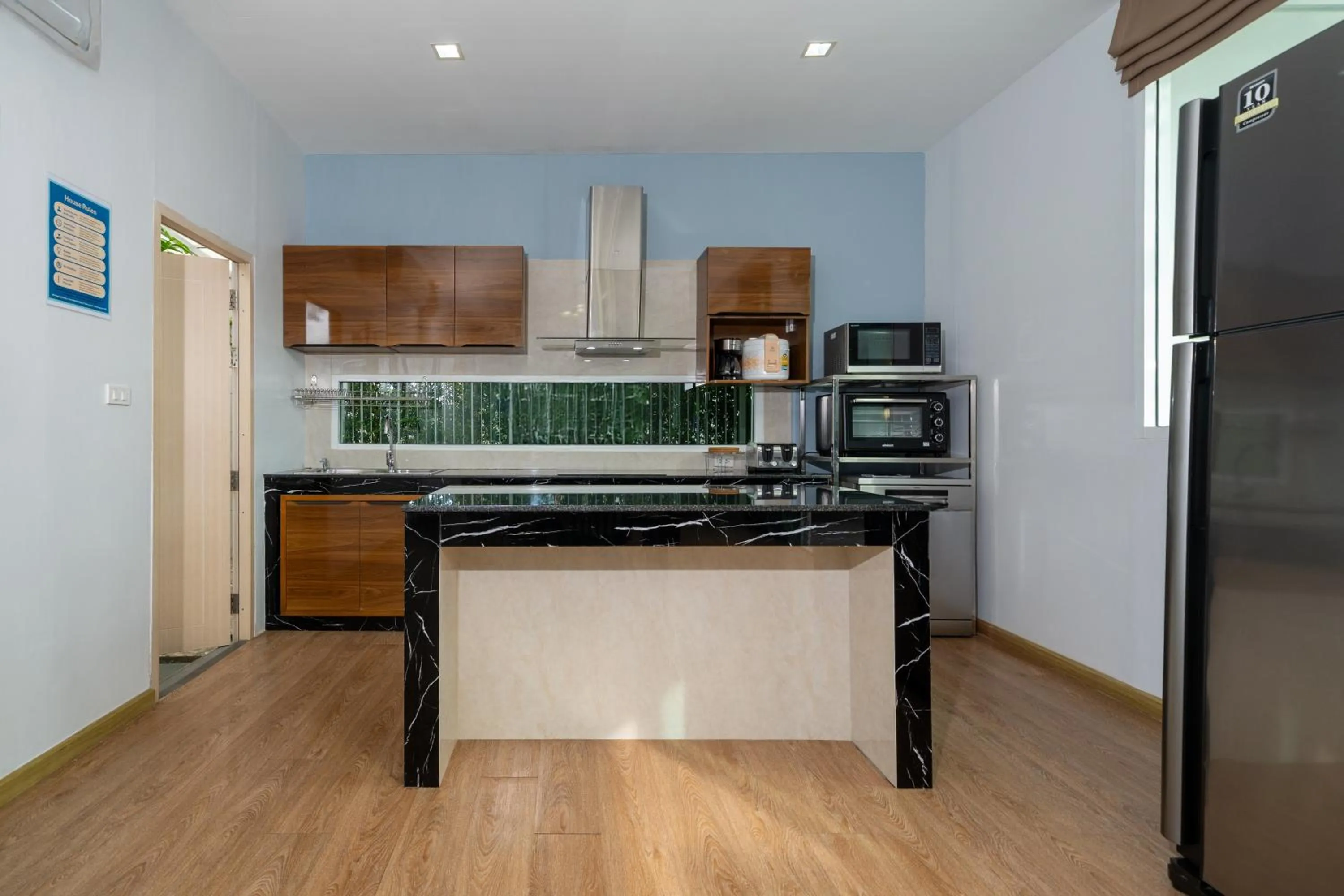 Communal kitchen in Phuket La Siesta