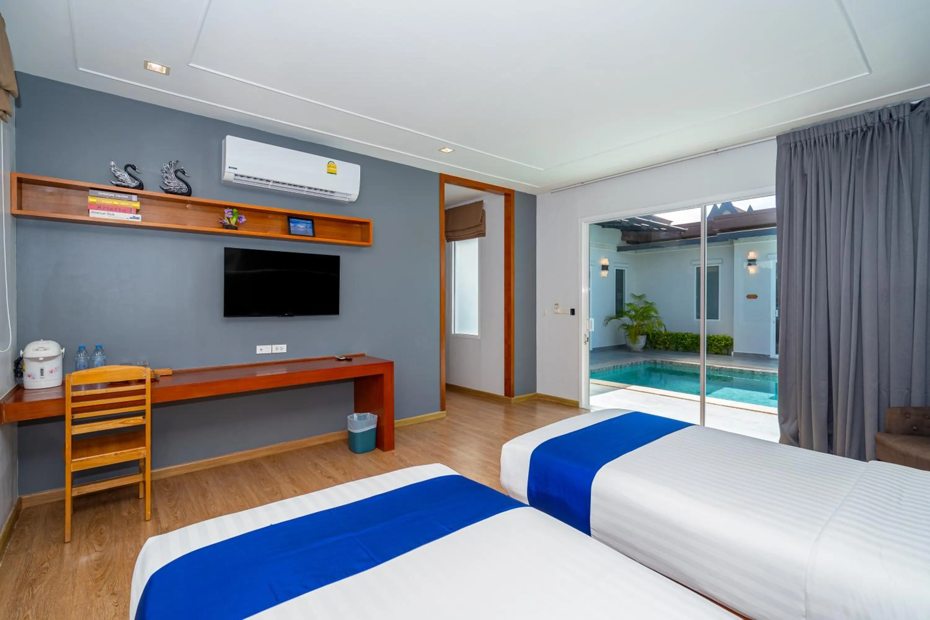 Bedroom, Bed in The Orchid Villa