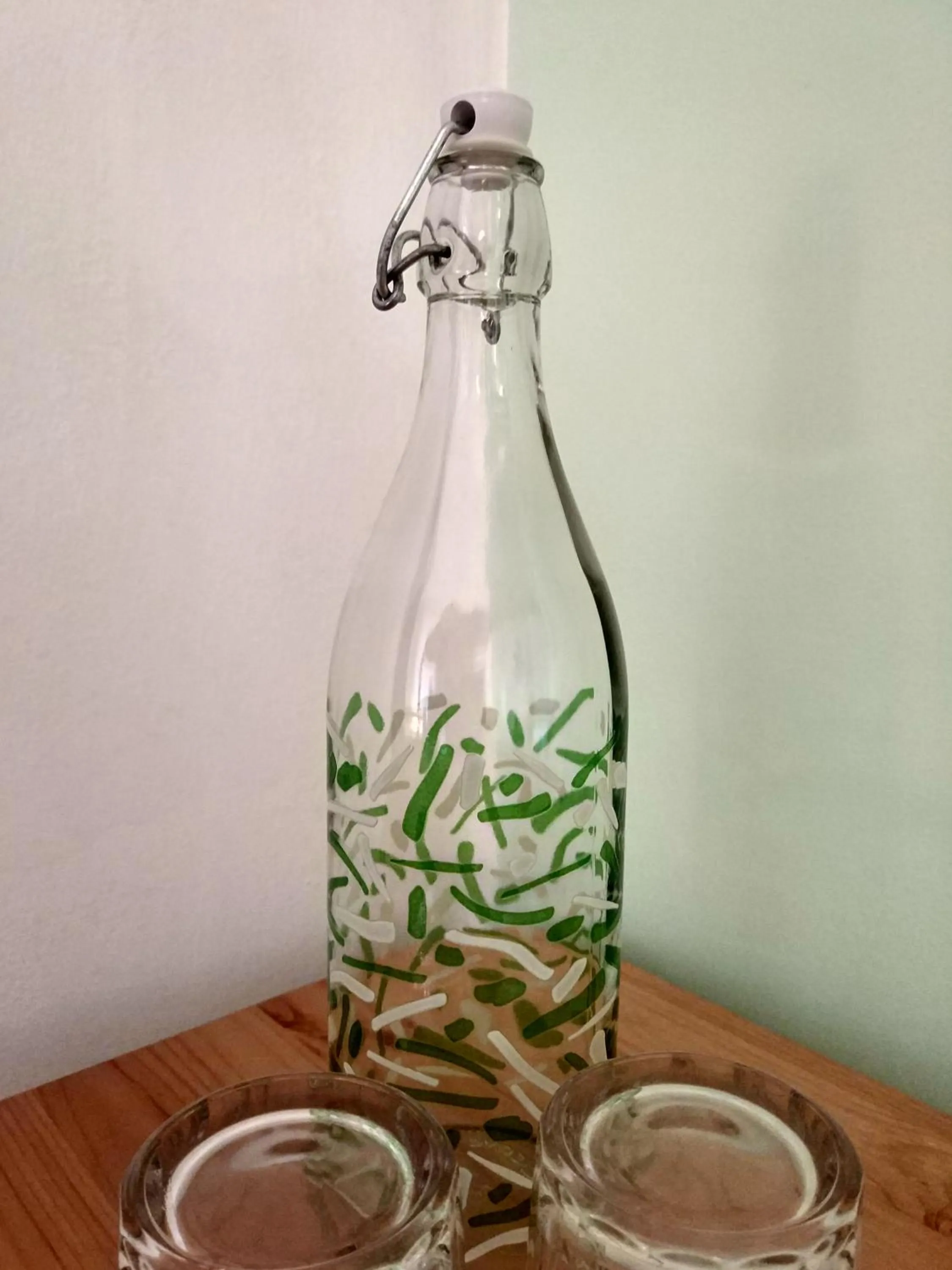 Decorative detail in Casa "Le tre Muse"