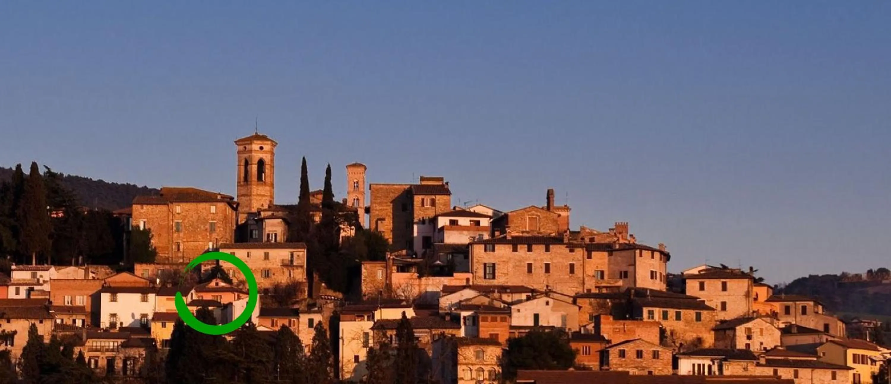 Bird's eye view in Casa "Le tre Muse"