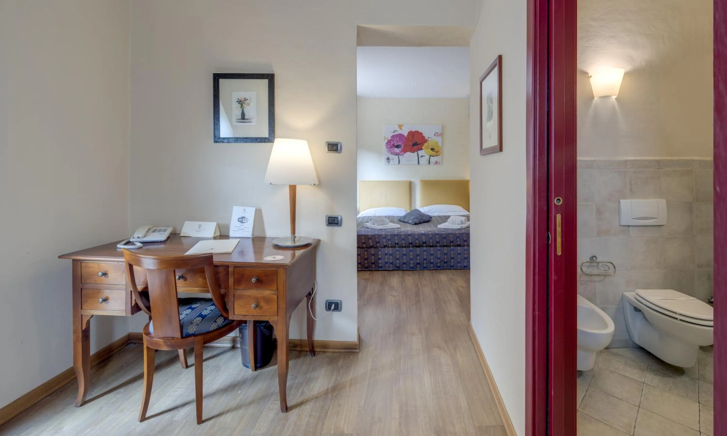 Bed in Castello Rosso