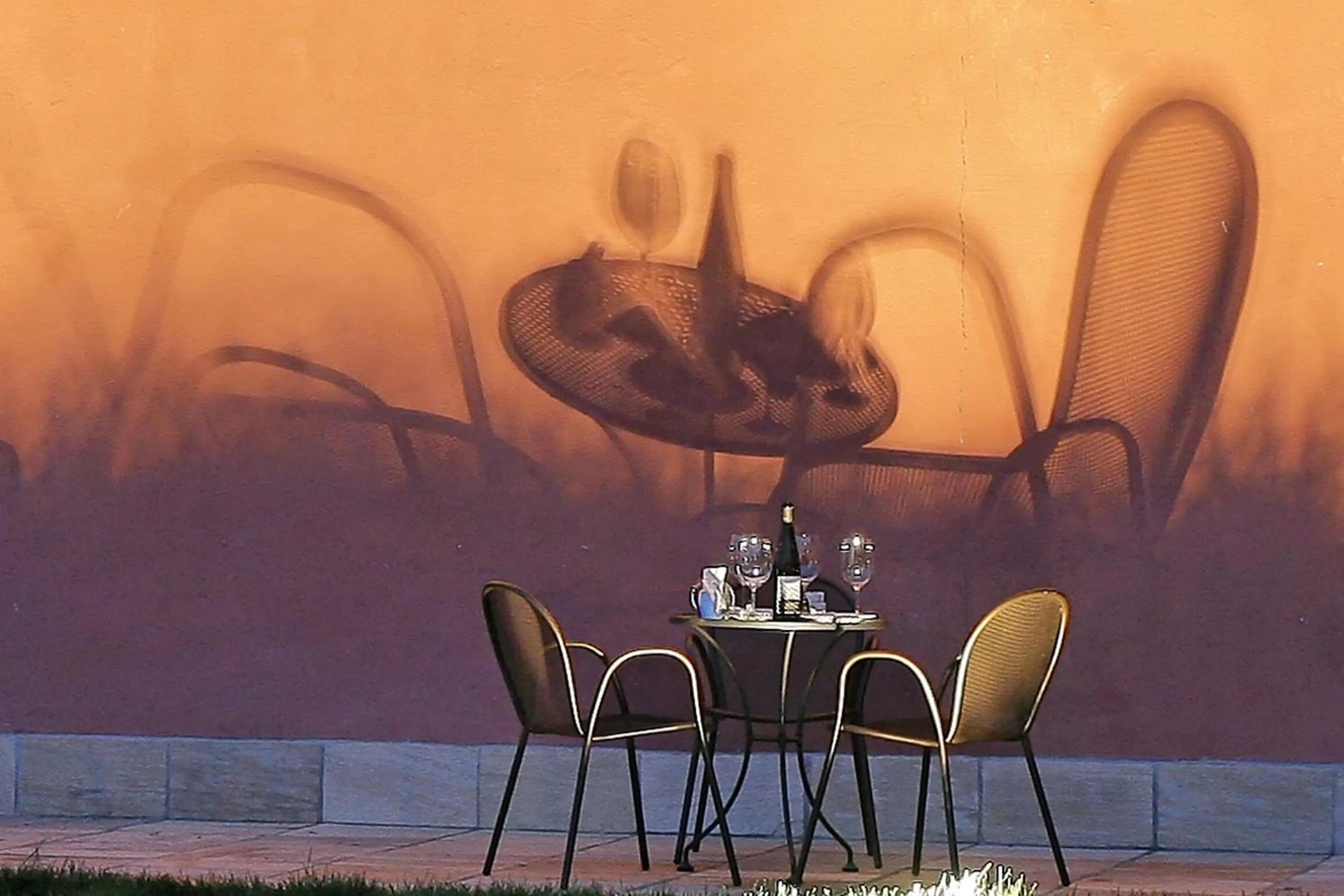 Facade/entrance in Castello Rosso