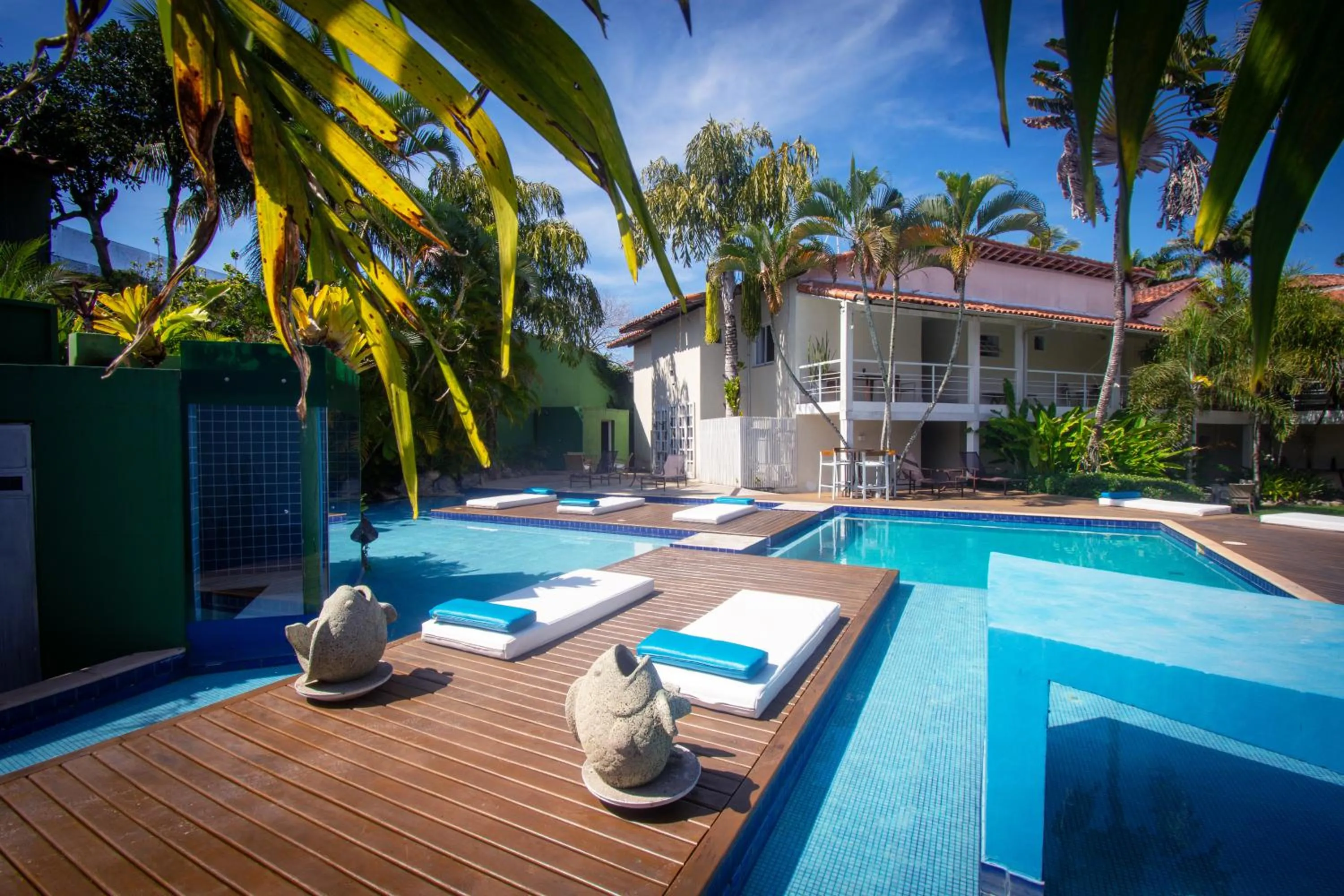 Pool view in Armação dos Búzios Pousada Design