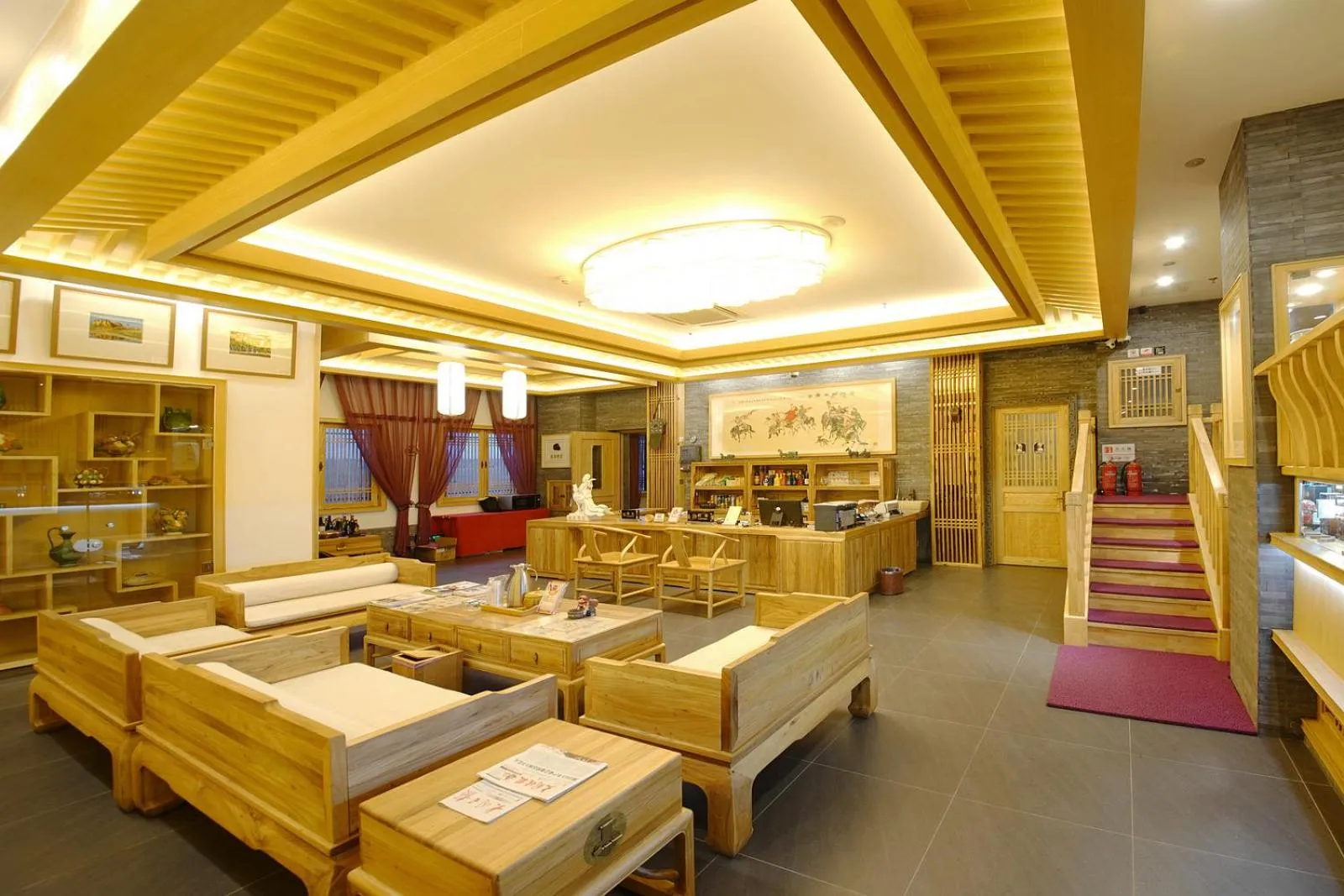 Seating area in Pipa Hotel Datong