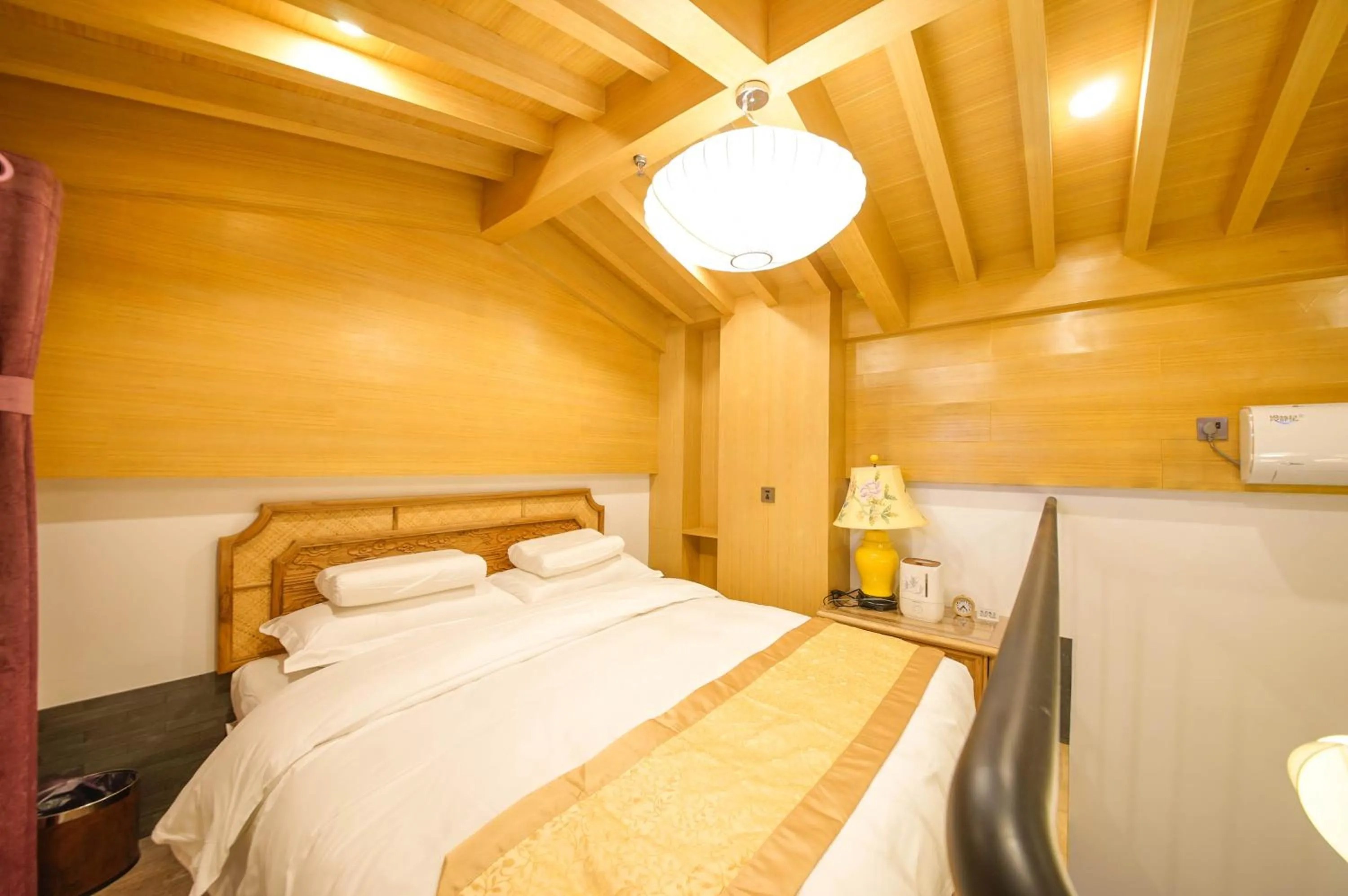 Bed in Pipa Hotel Datong