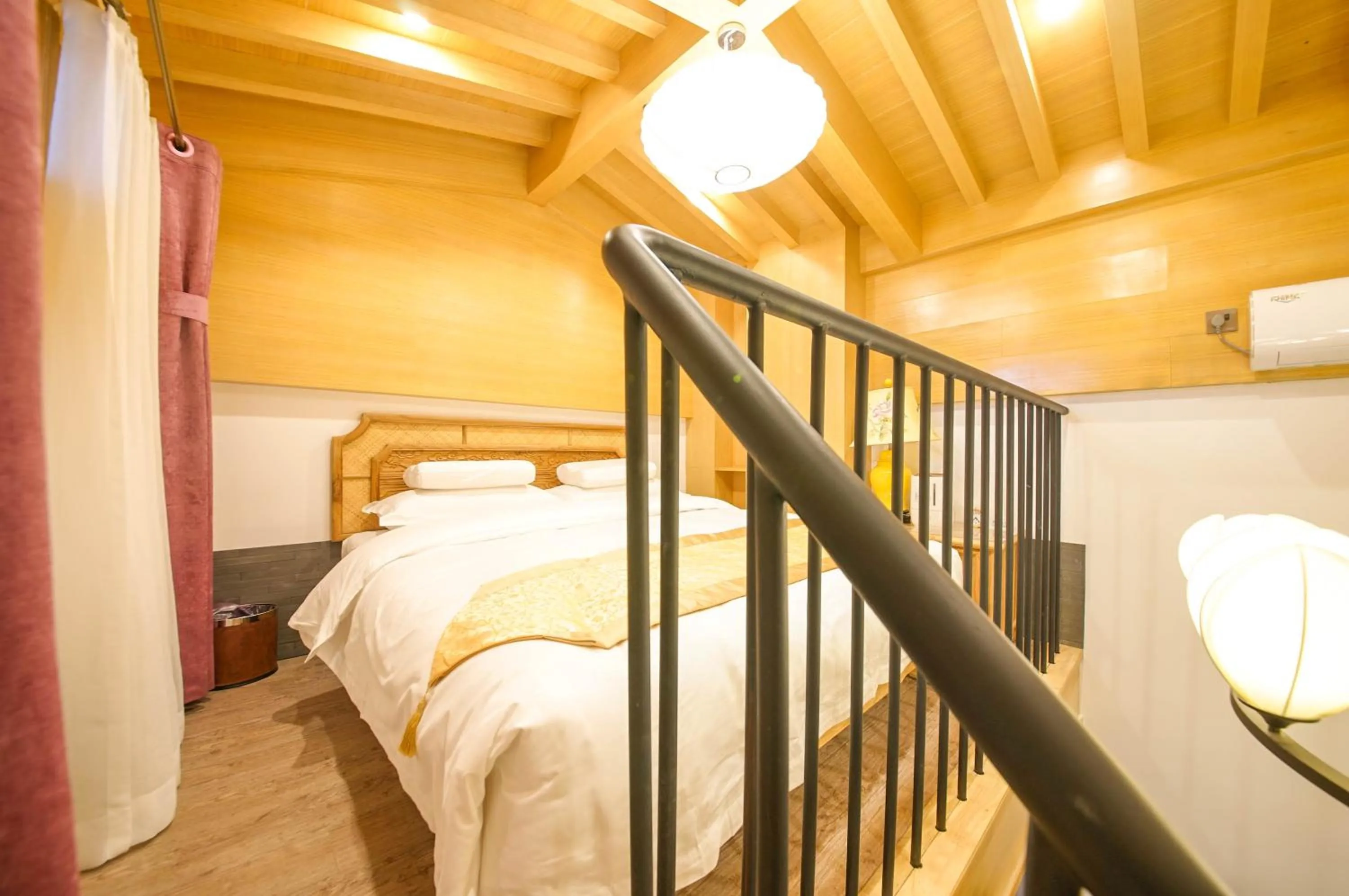 Bed in Pipa Hotel Datong