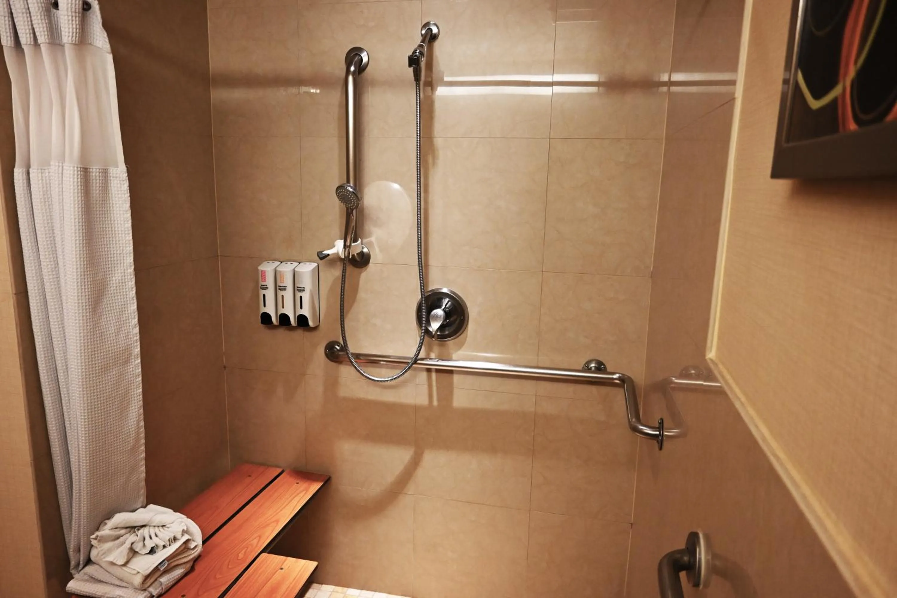 Shower, Bathroom in The Hotel Fullerton Anaheim