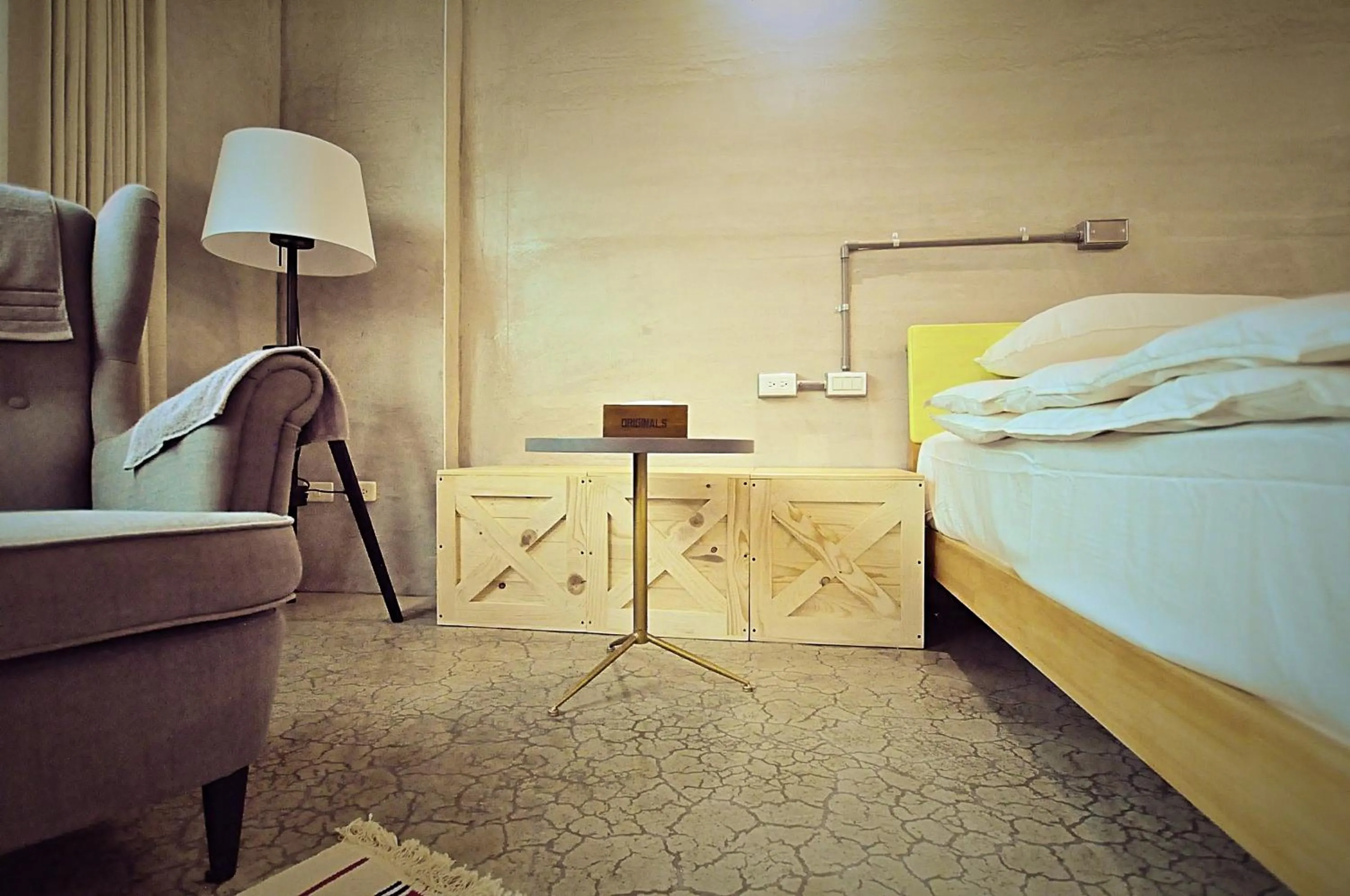 Decorative detail, Bed in Genuinn