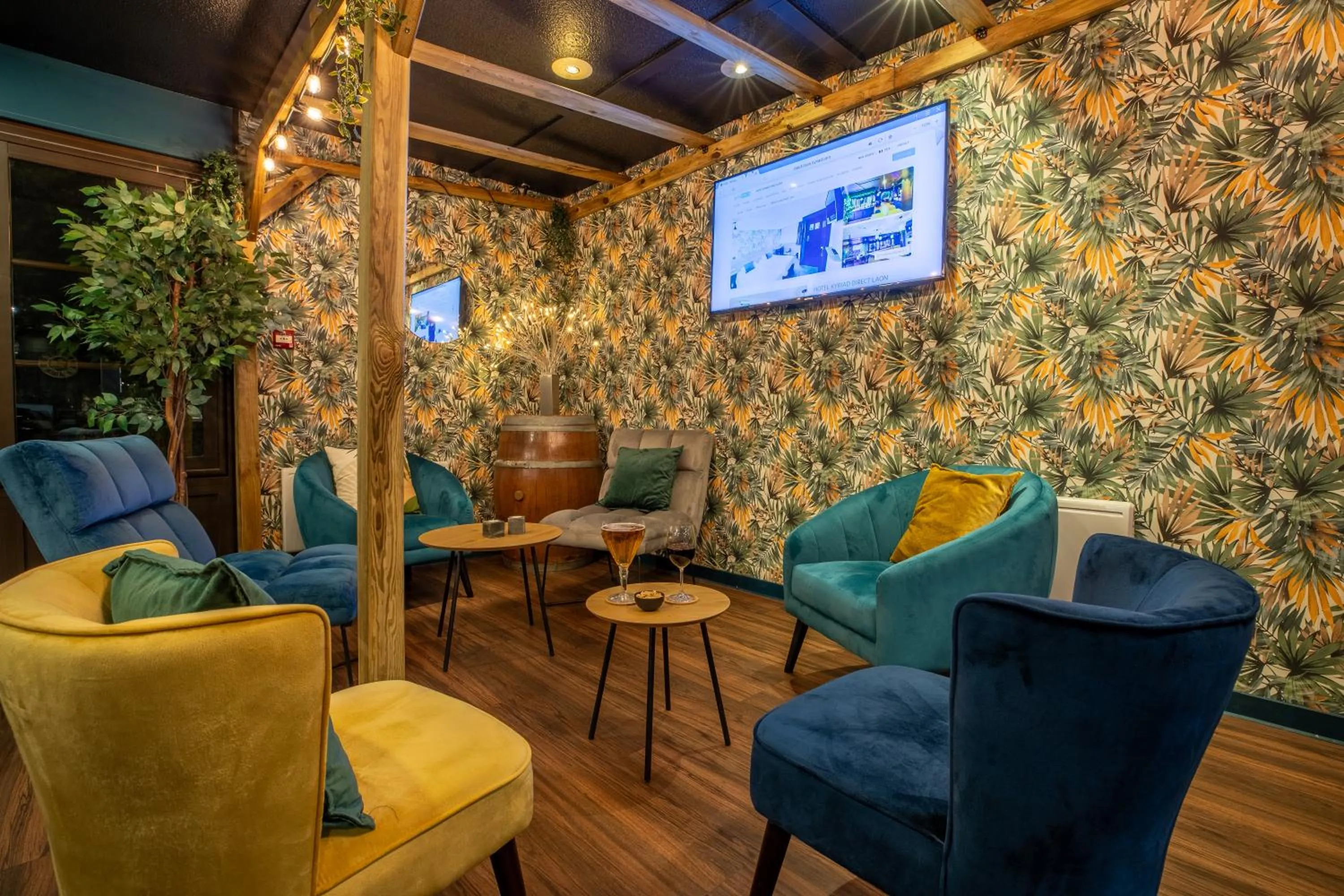 Living room in Kyriad Direct Laon