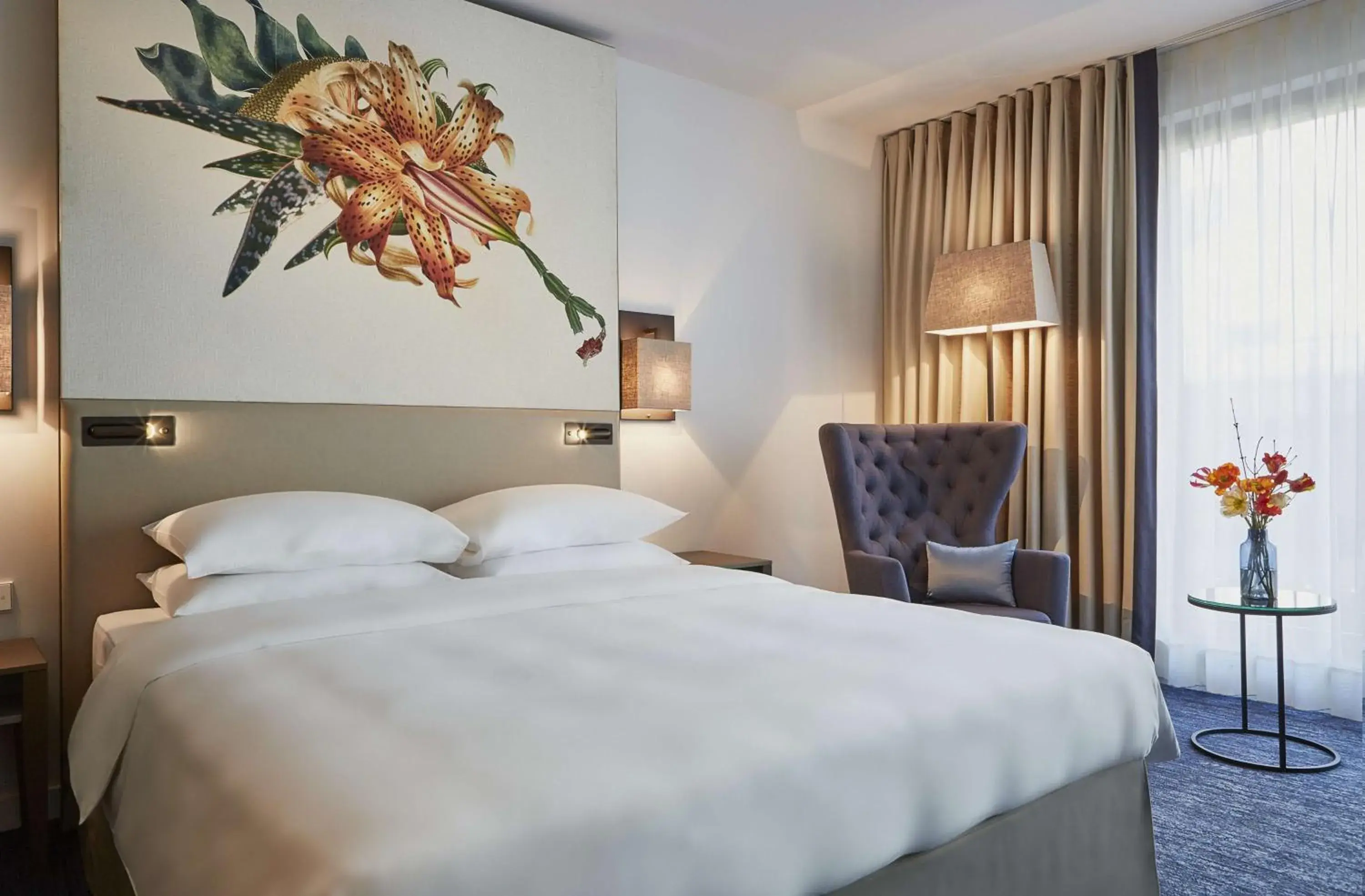 King Room with View in Hyatt Regency Amsterdam King Room with View in Hyatt Regency Amsterdam