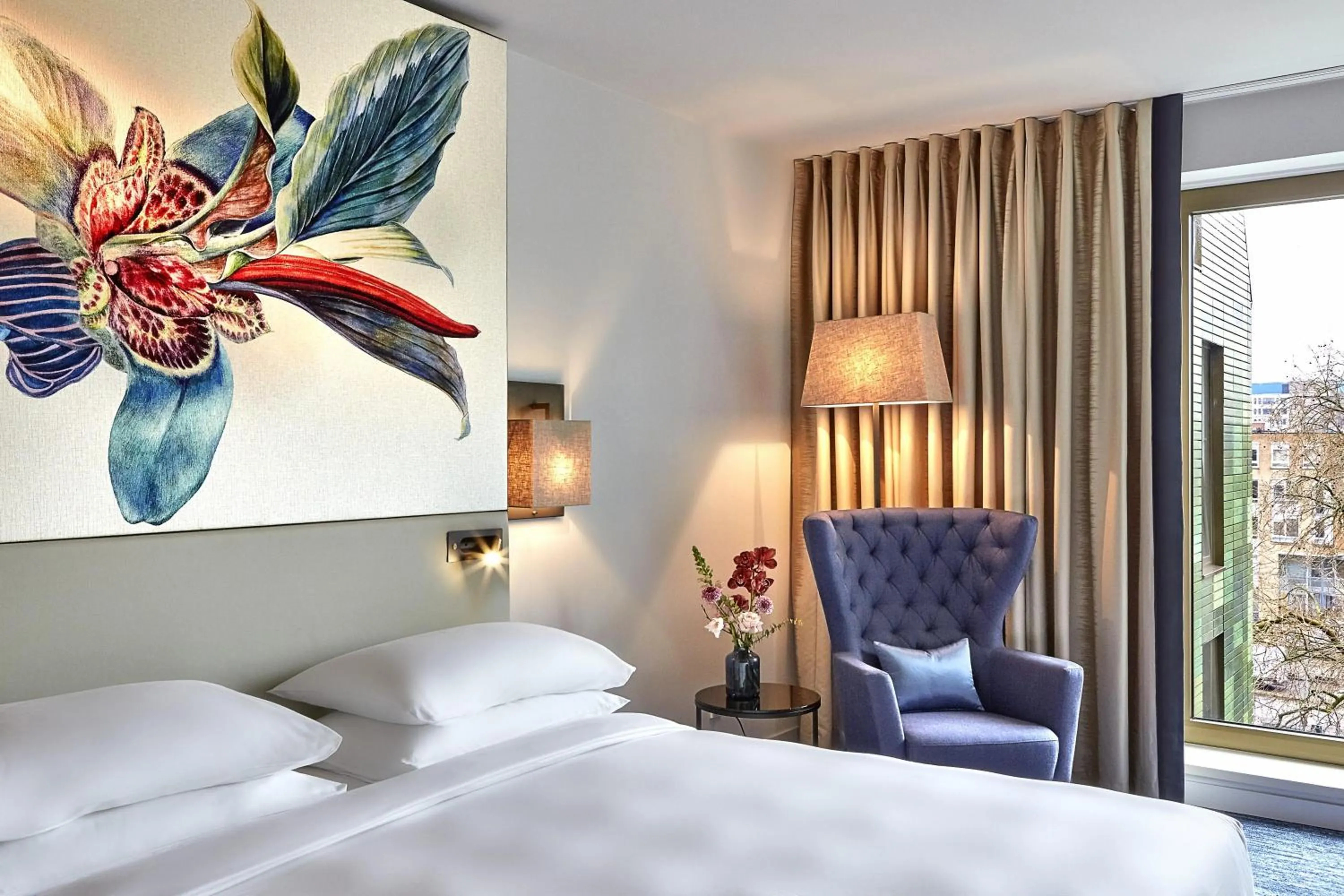 Bedroom, Bed in Hyatt Regency Amsterdam