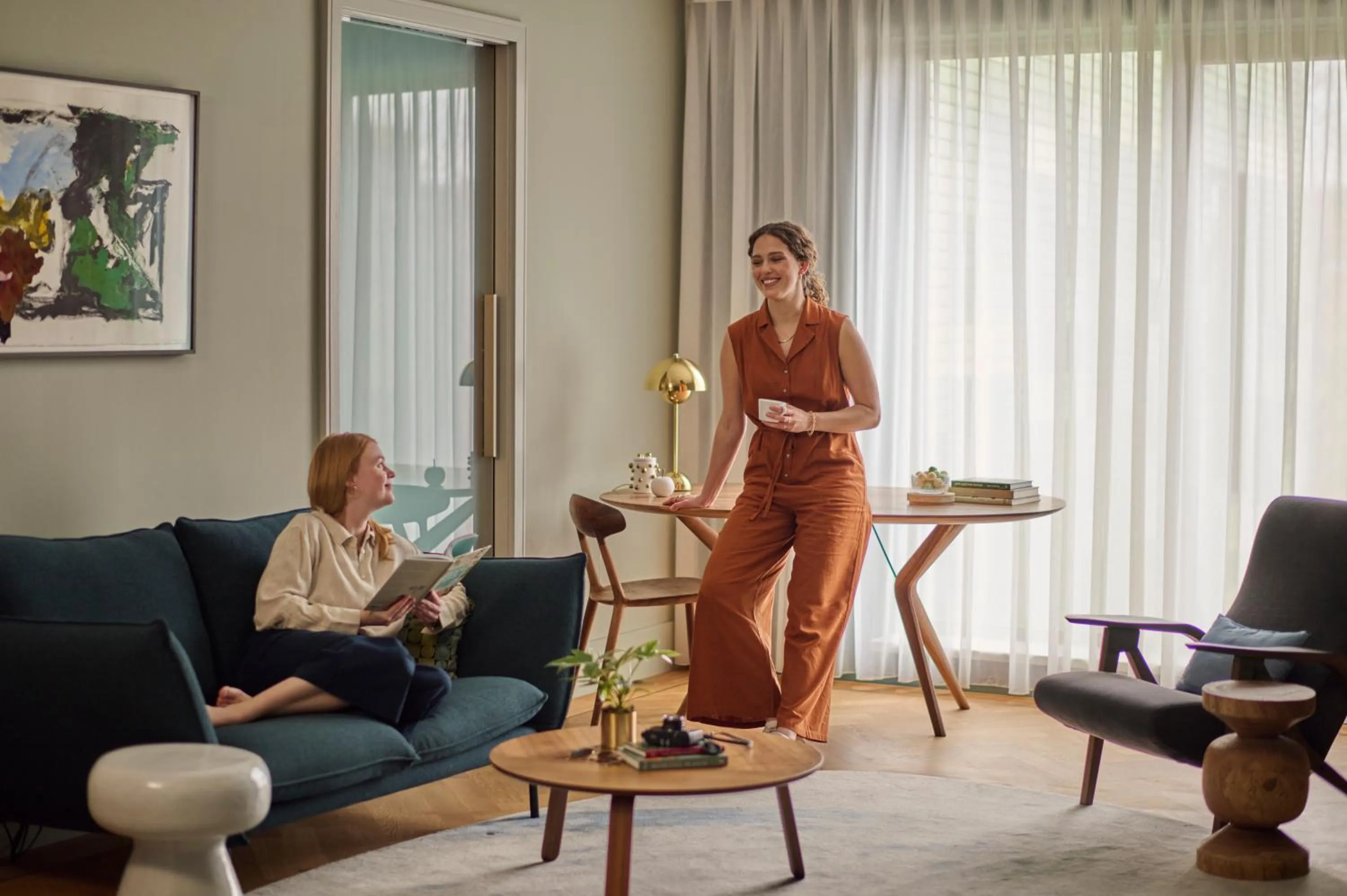 Living room in Hyatt Regency Amsterdam