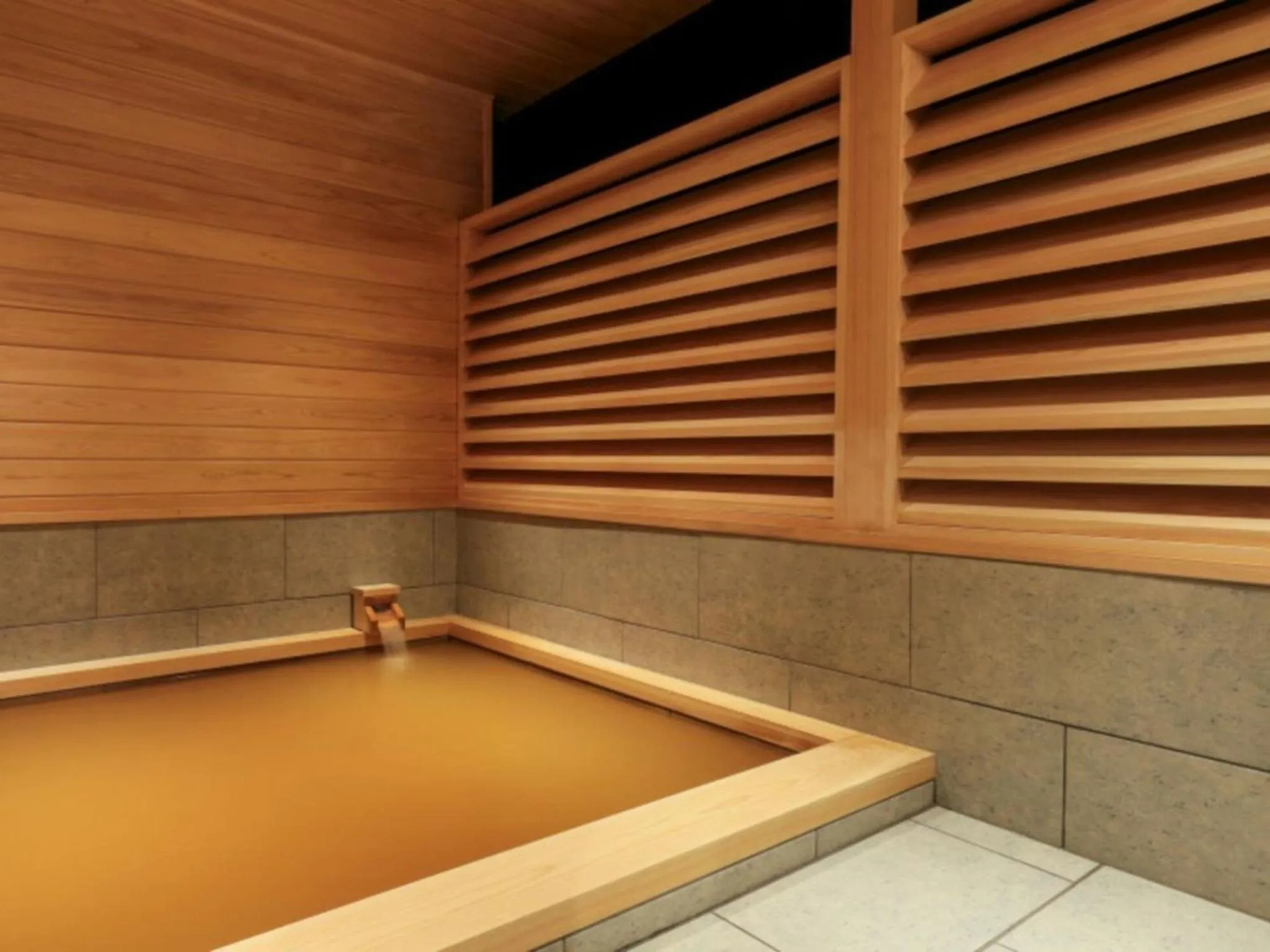 Open Air Bath in Arima Hot Spring Ryokan Kotori