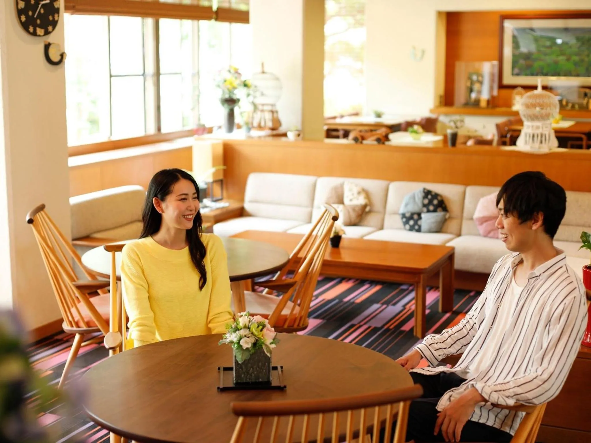 Lobby or reception in Arima Hot Spring Ryokan Kotori