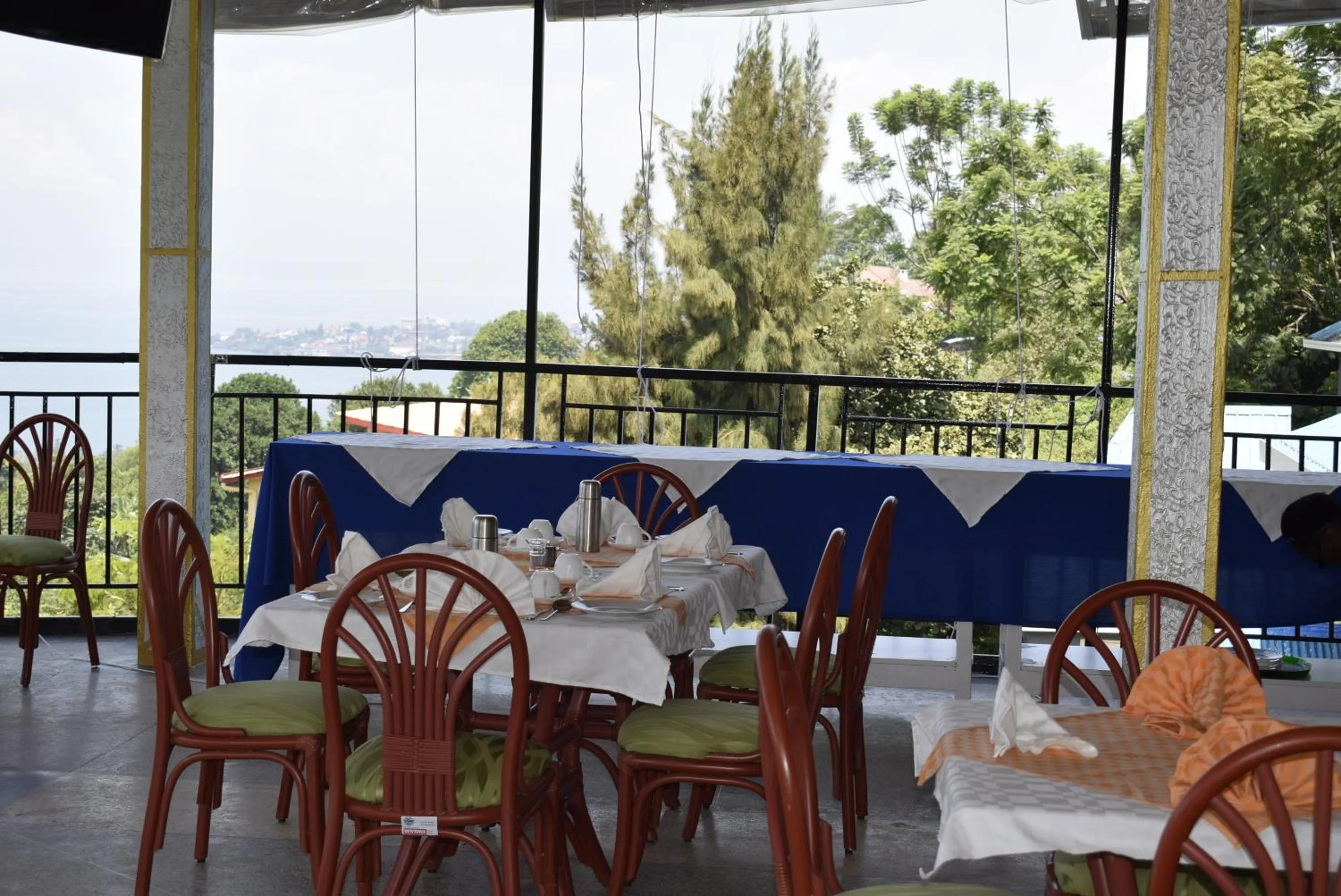 Restaurant/places to eat in Kivu Peace View Hotel