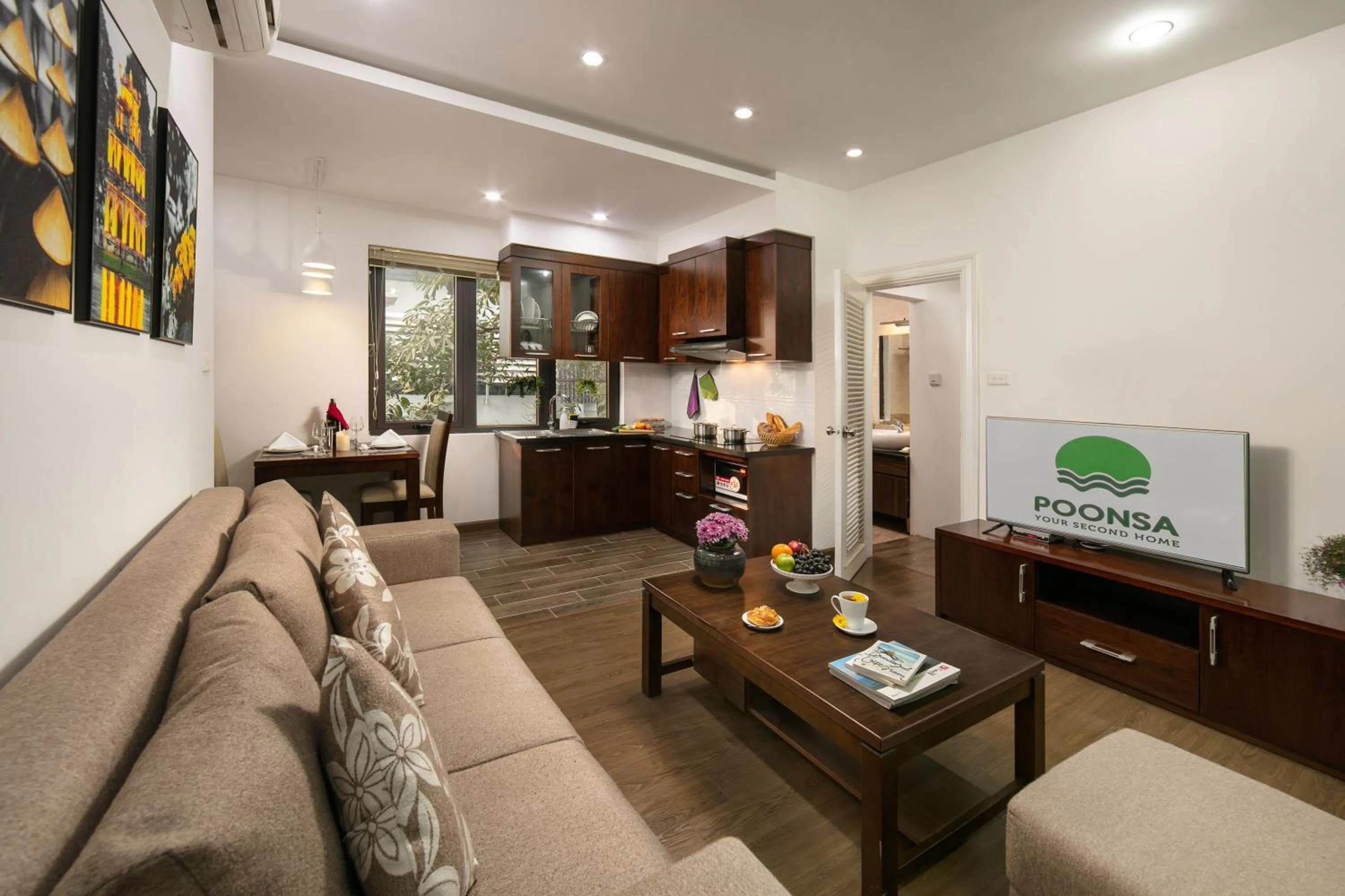 Communal lounge/ TV room in Poonsa Hanoi - The Ordinary Living