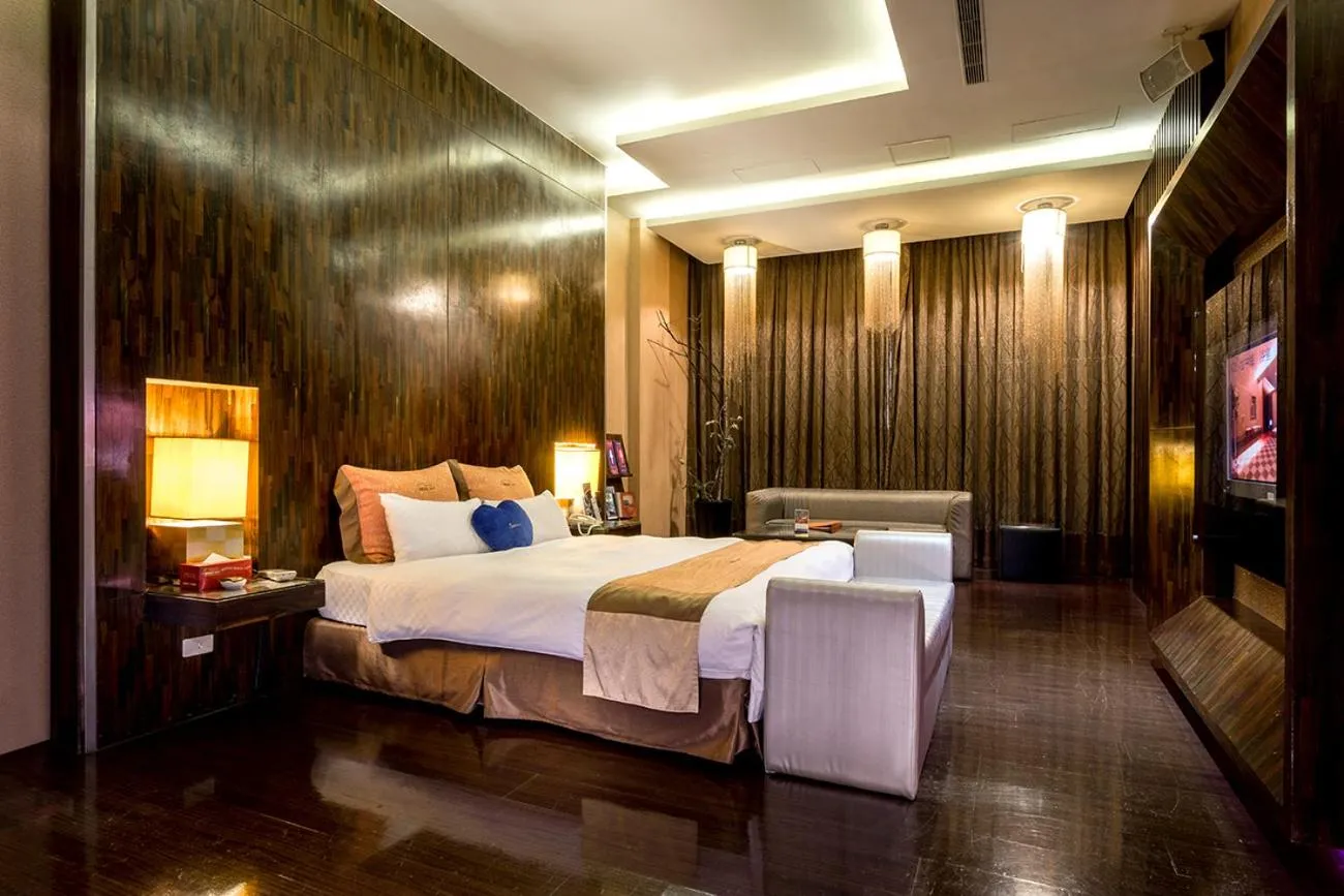 Bed in Norway Forest Villa Motel