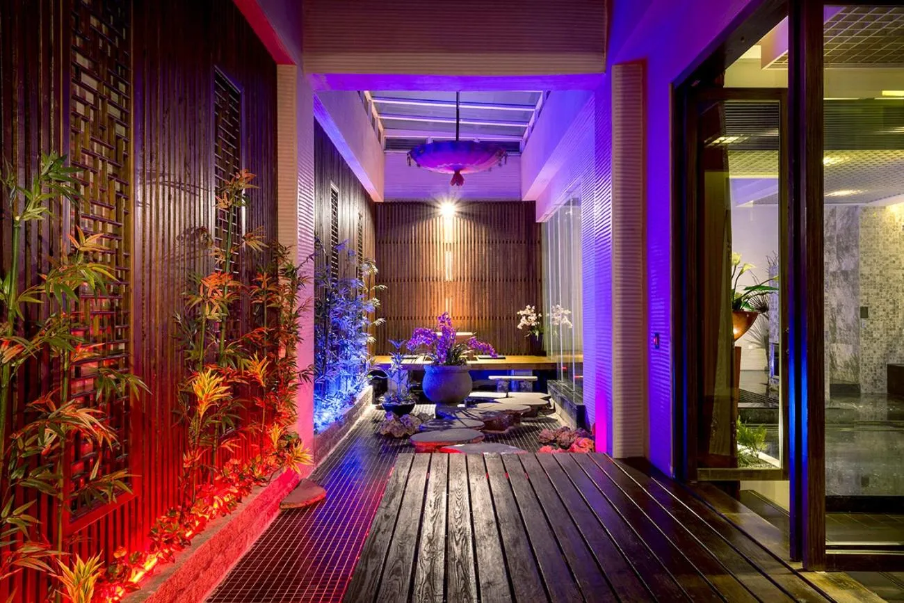 Seating area in Norway Forest Villa Motel