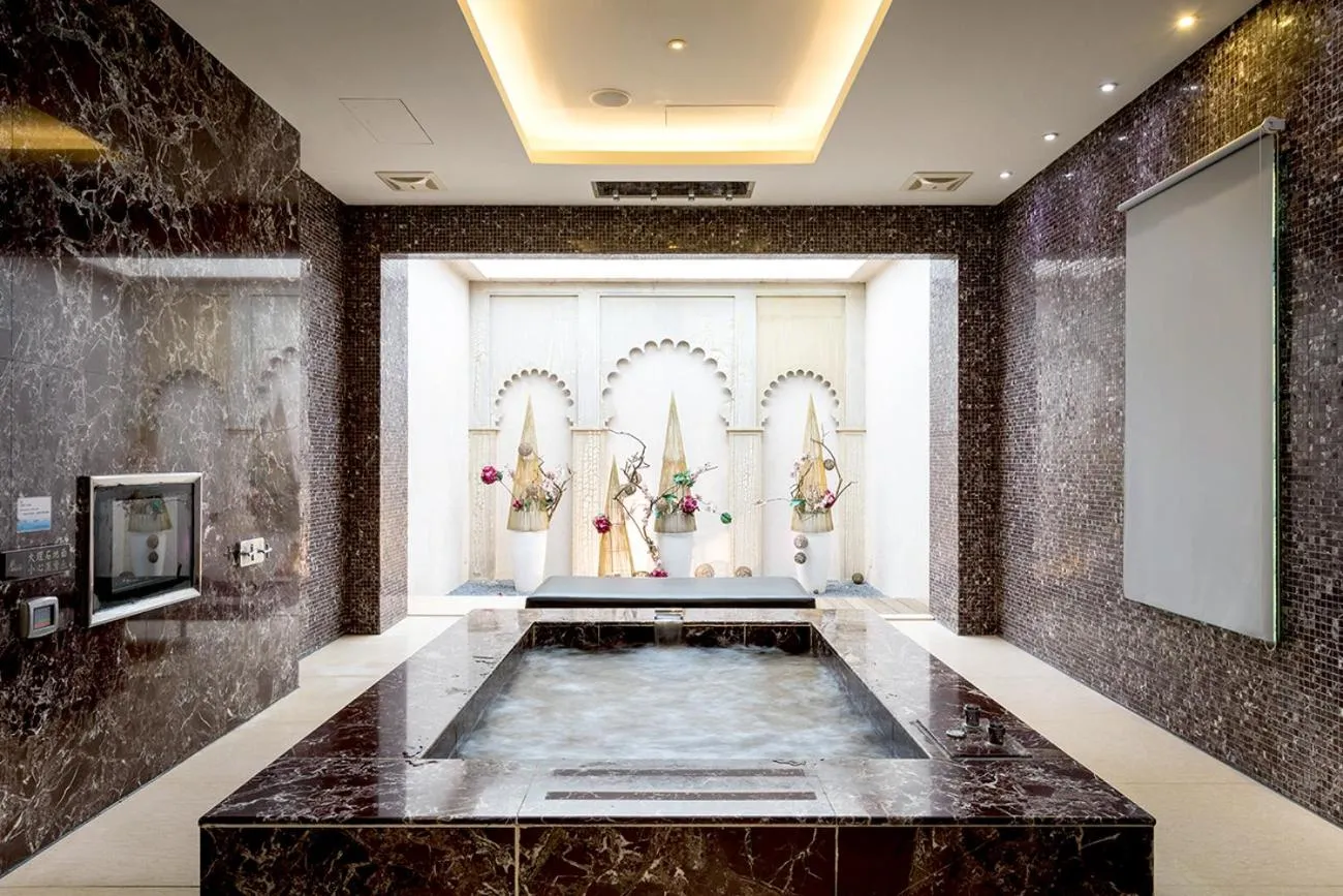 Bathroom in Norway Forest Villa Motel