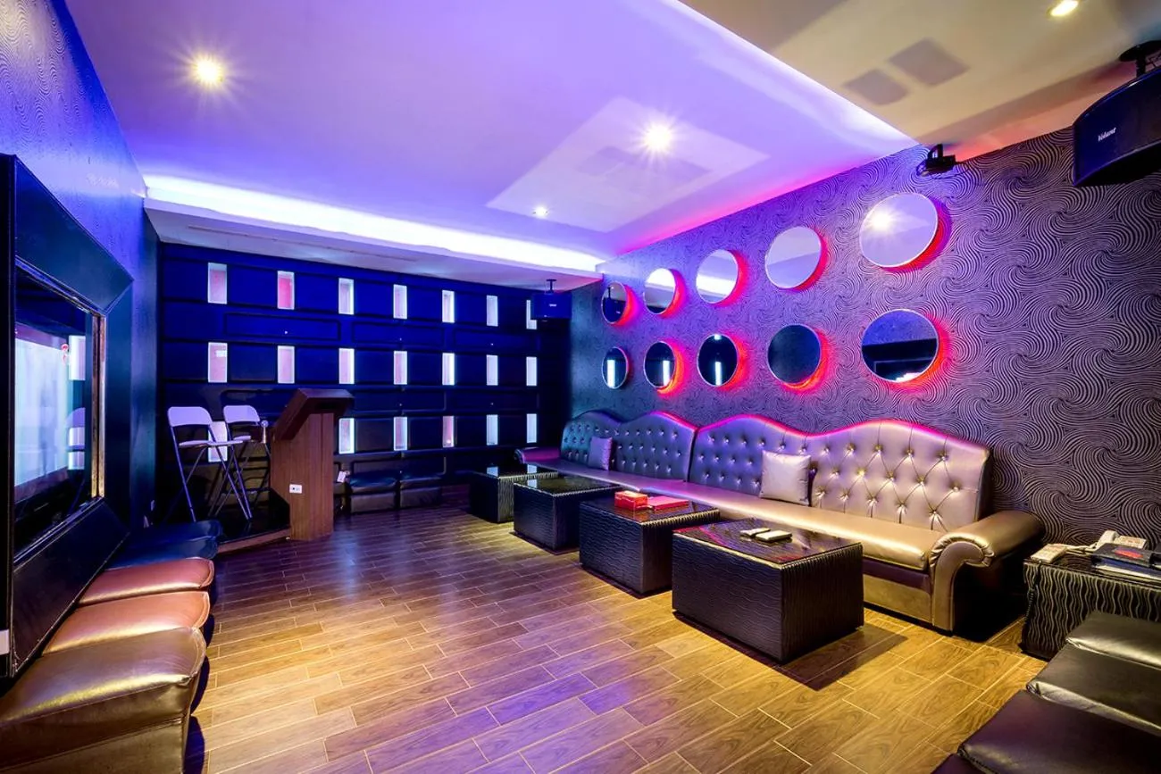 Living room in Norway Forest Villa Motel