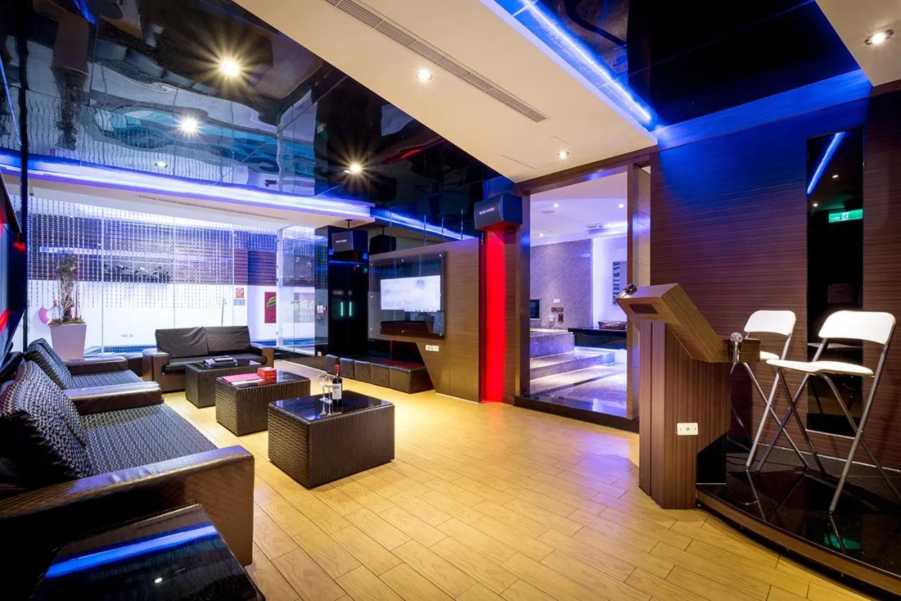 Living room in Norway Forest Villa Motel