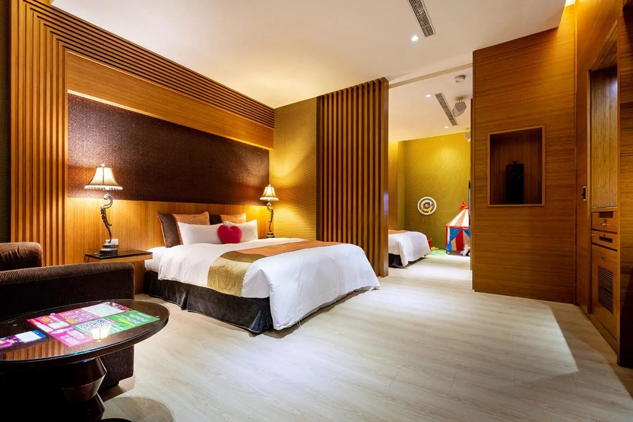 Bed in Norway Forest Villa Motel