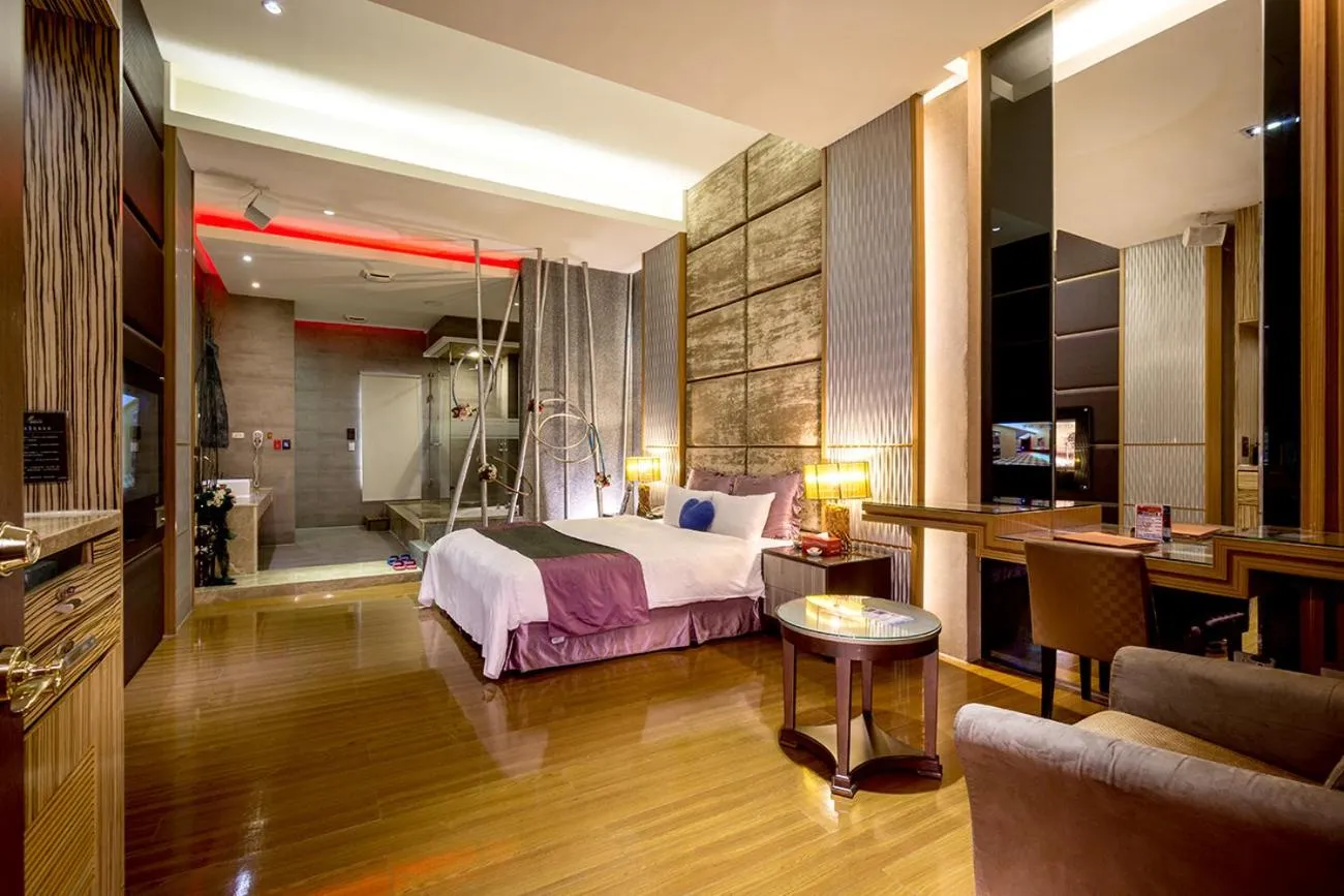 Bed in Norway Forest Villa Motel