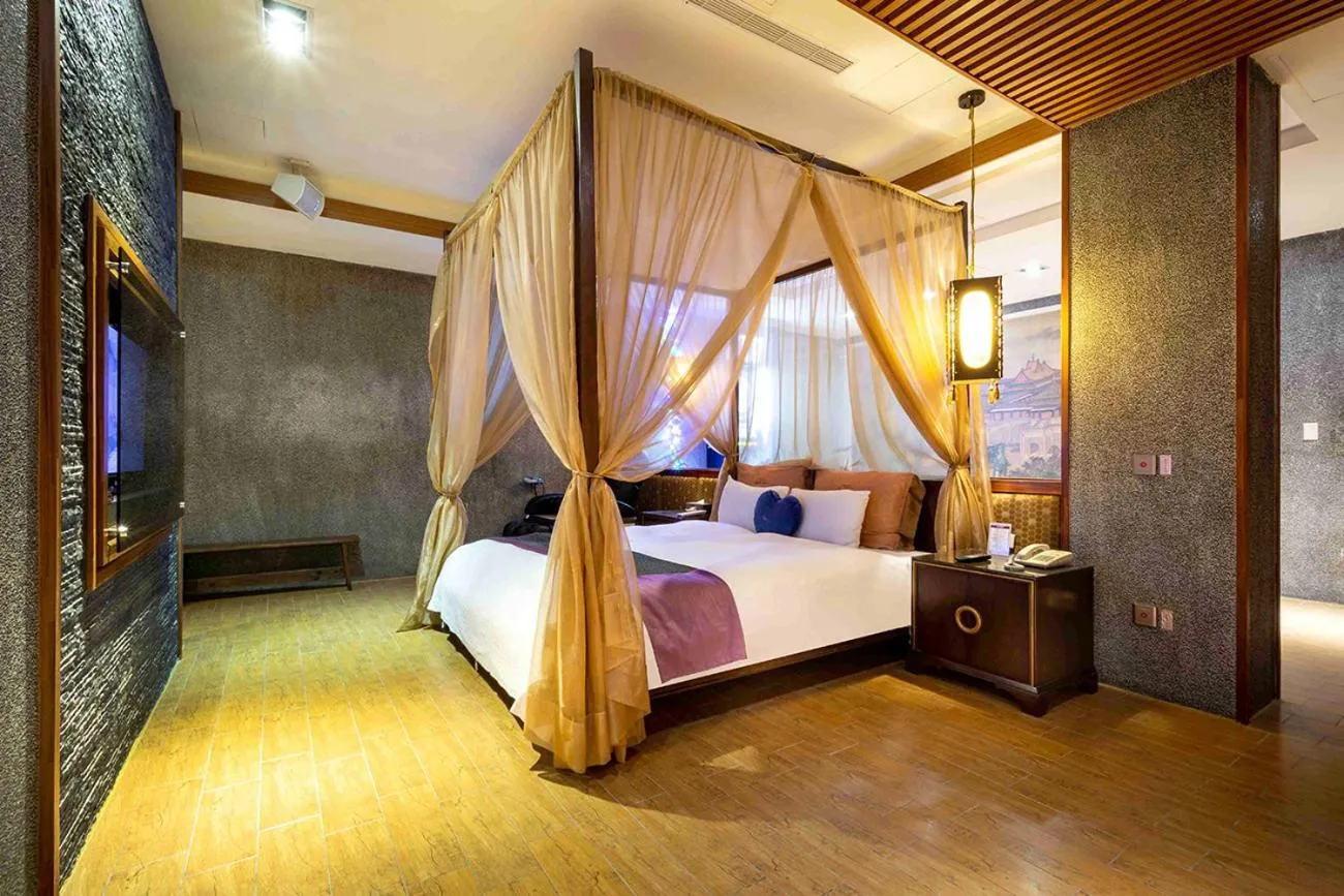 Bed in Norway Forest Villa Motel