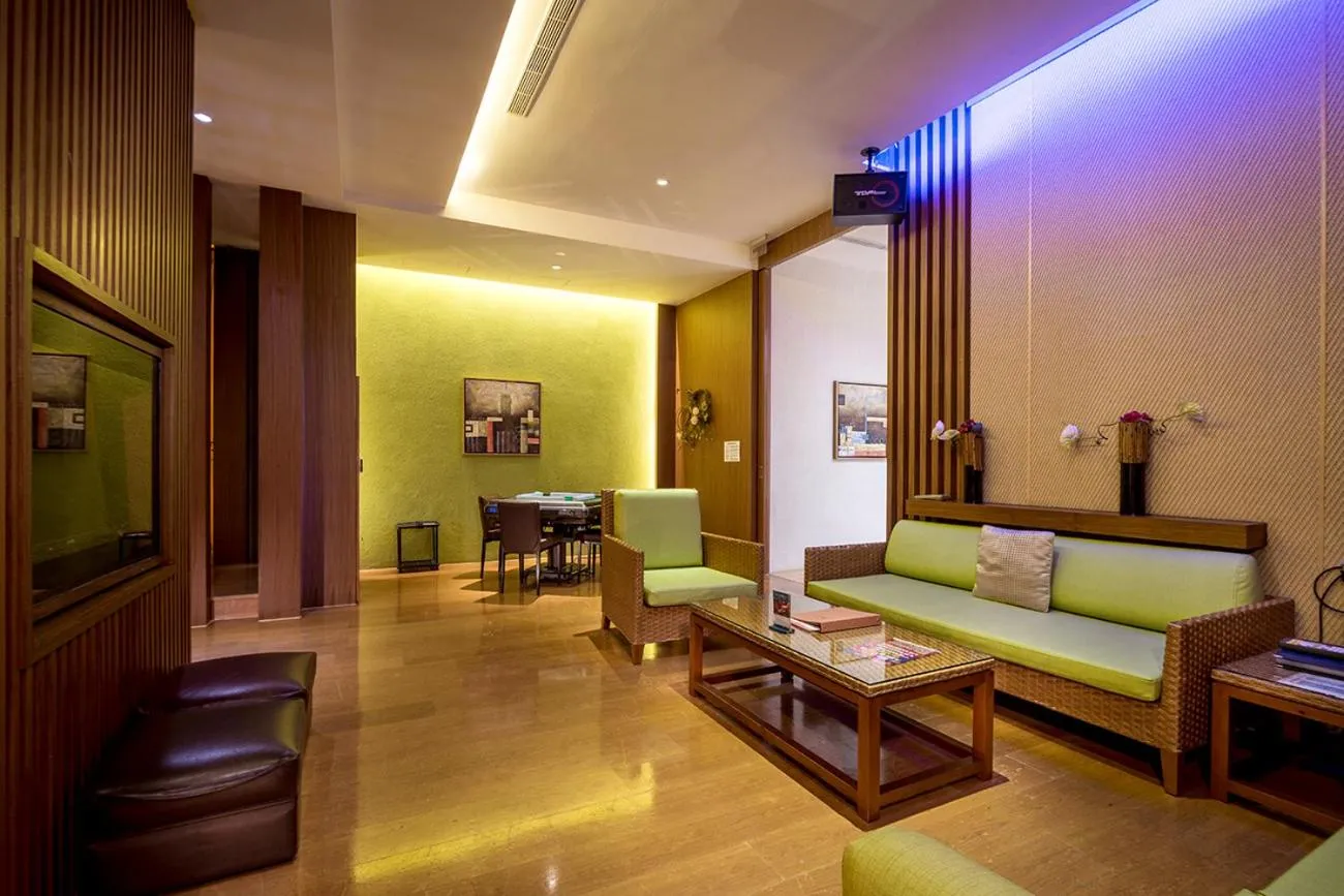 Living room in Norway Forest Villa Motel