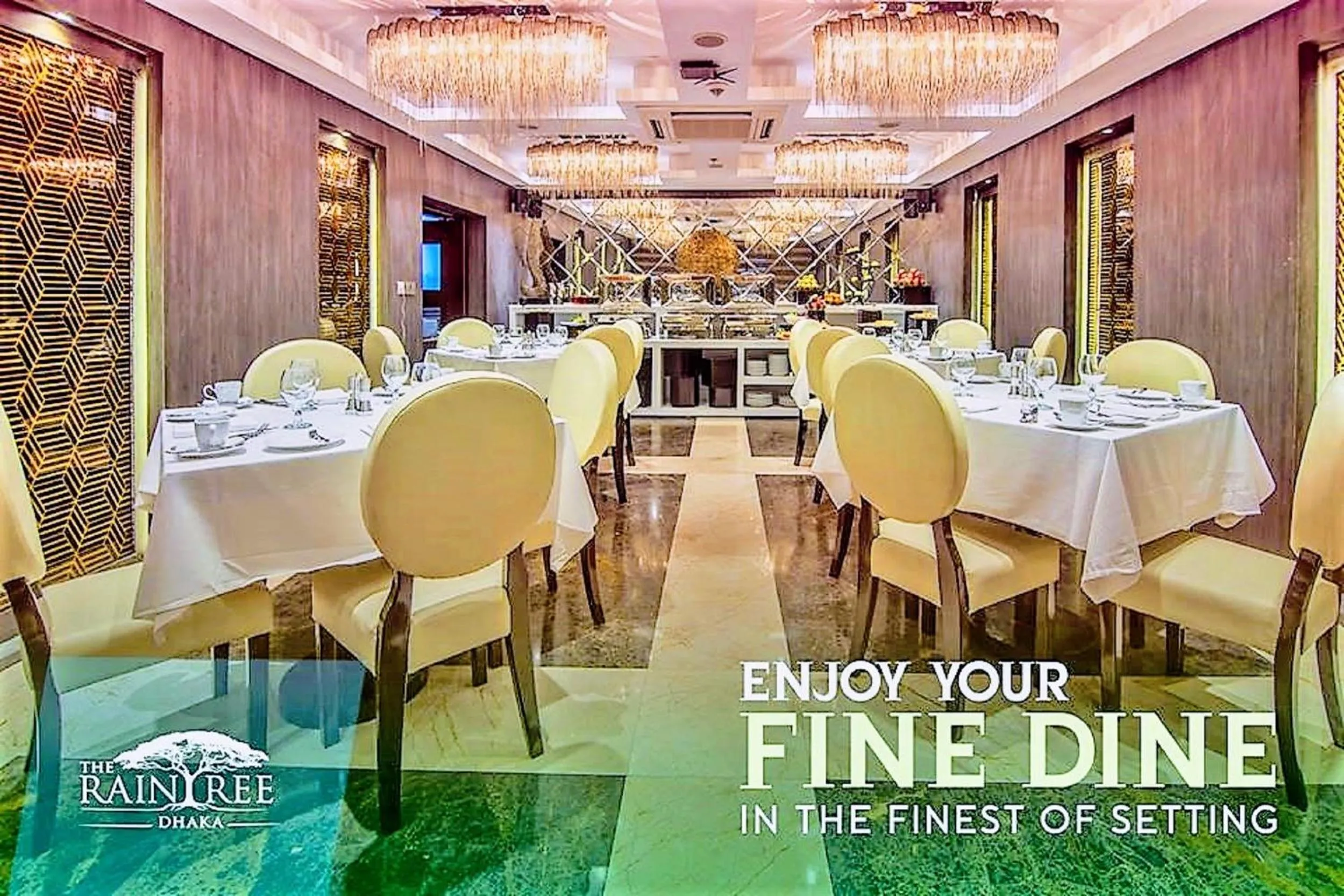 Restaurant/places to eat in The Raintree Dhaka - A Luxury collection Hotel